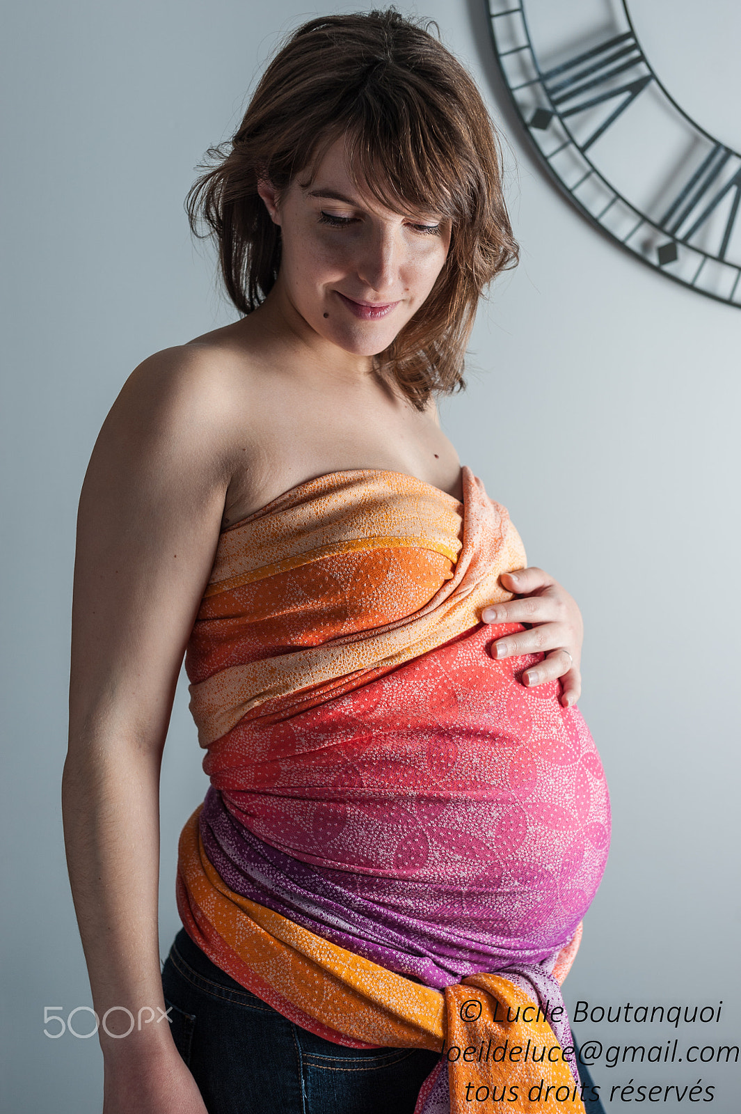 Nikon D700 + Sigma 50mm F1.4 EX DG HSM sample photo. Grossesse / pregnancy photography