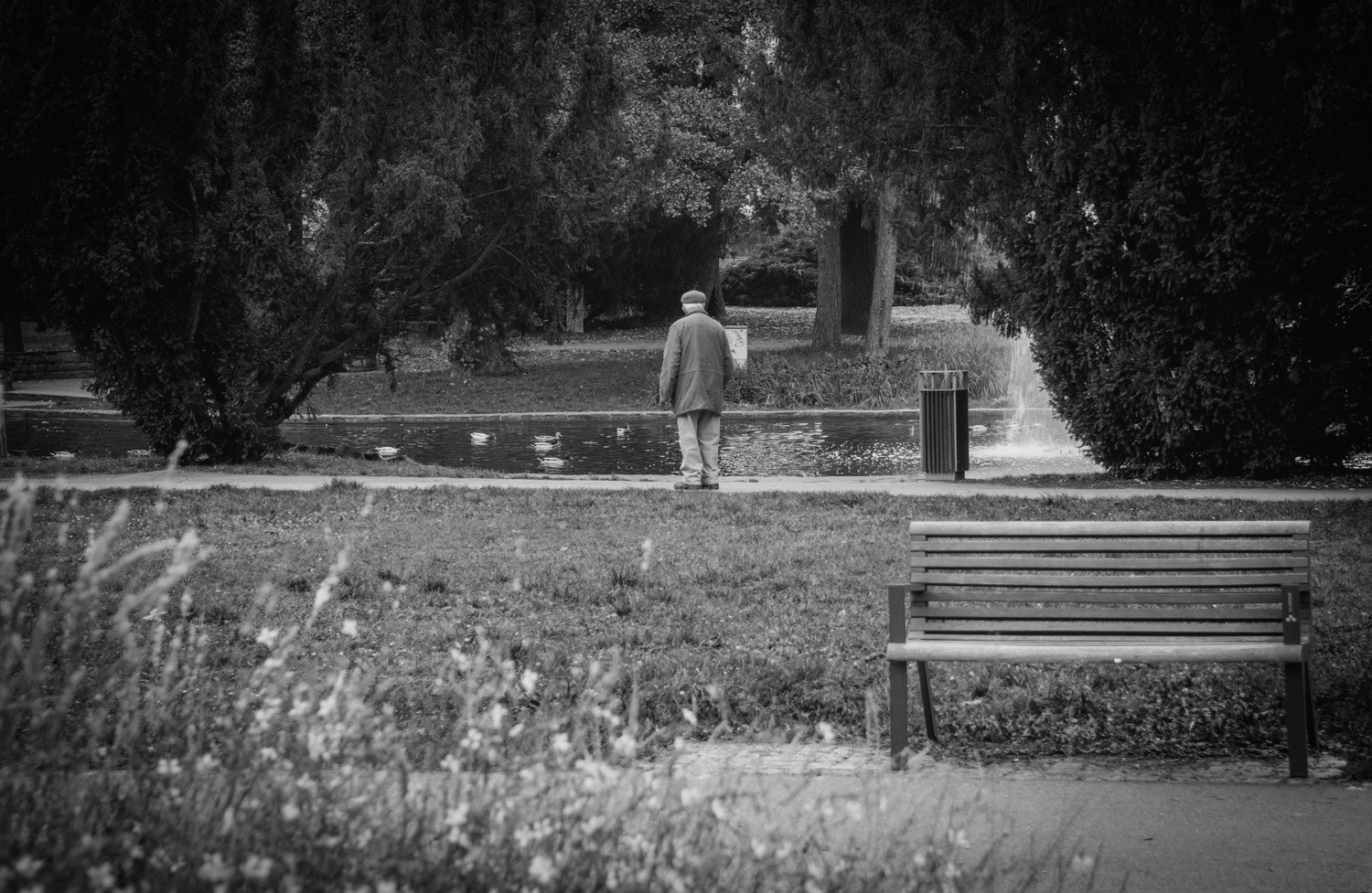 Nikon D5500 sample photo. Loneliness of an old generation photography