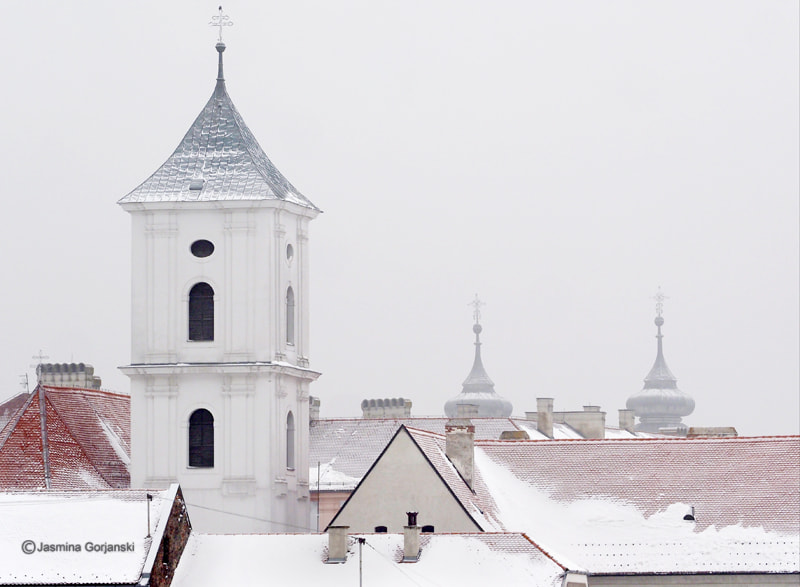 Olympus OM-D E-M1 + Olympus M.Zuiko Digital ED 40-150mm F2.8 Pro sample photo. The roofs of the old town photography