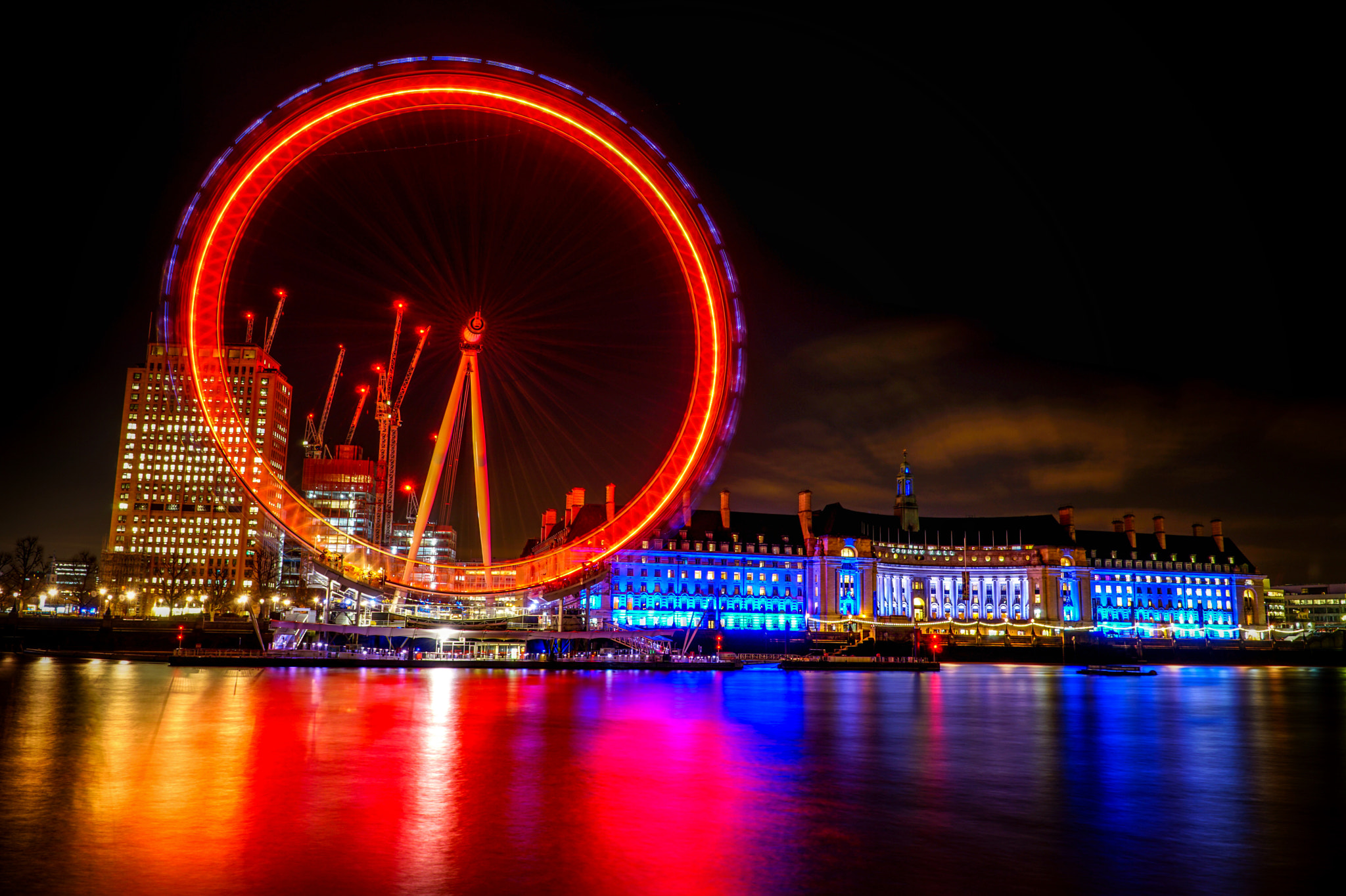 Sony a6500 sample photo. London eye photography