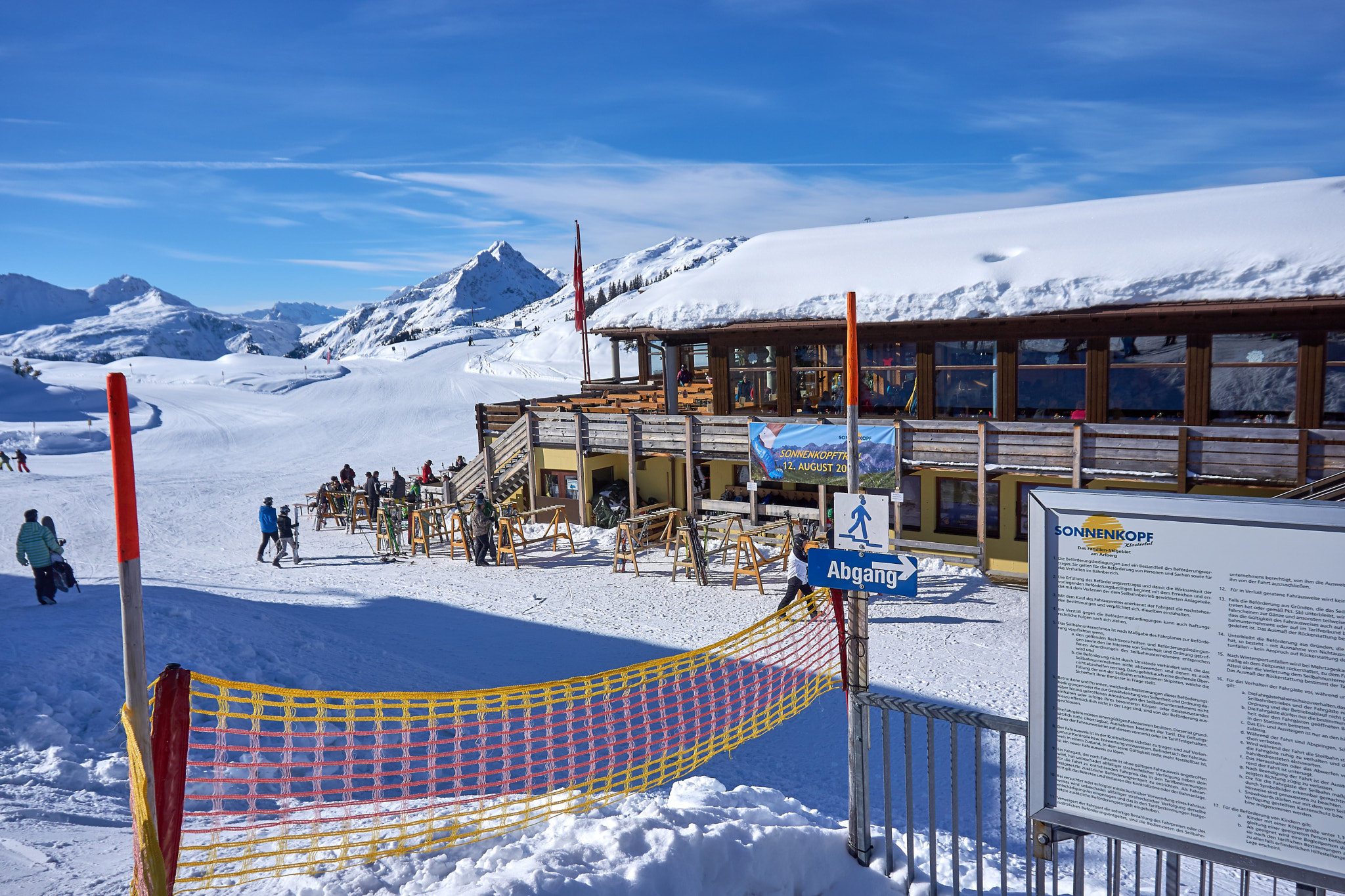 Sony a5100 sample photo. Sonnenkopf ski arlberg photography