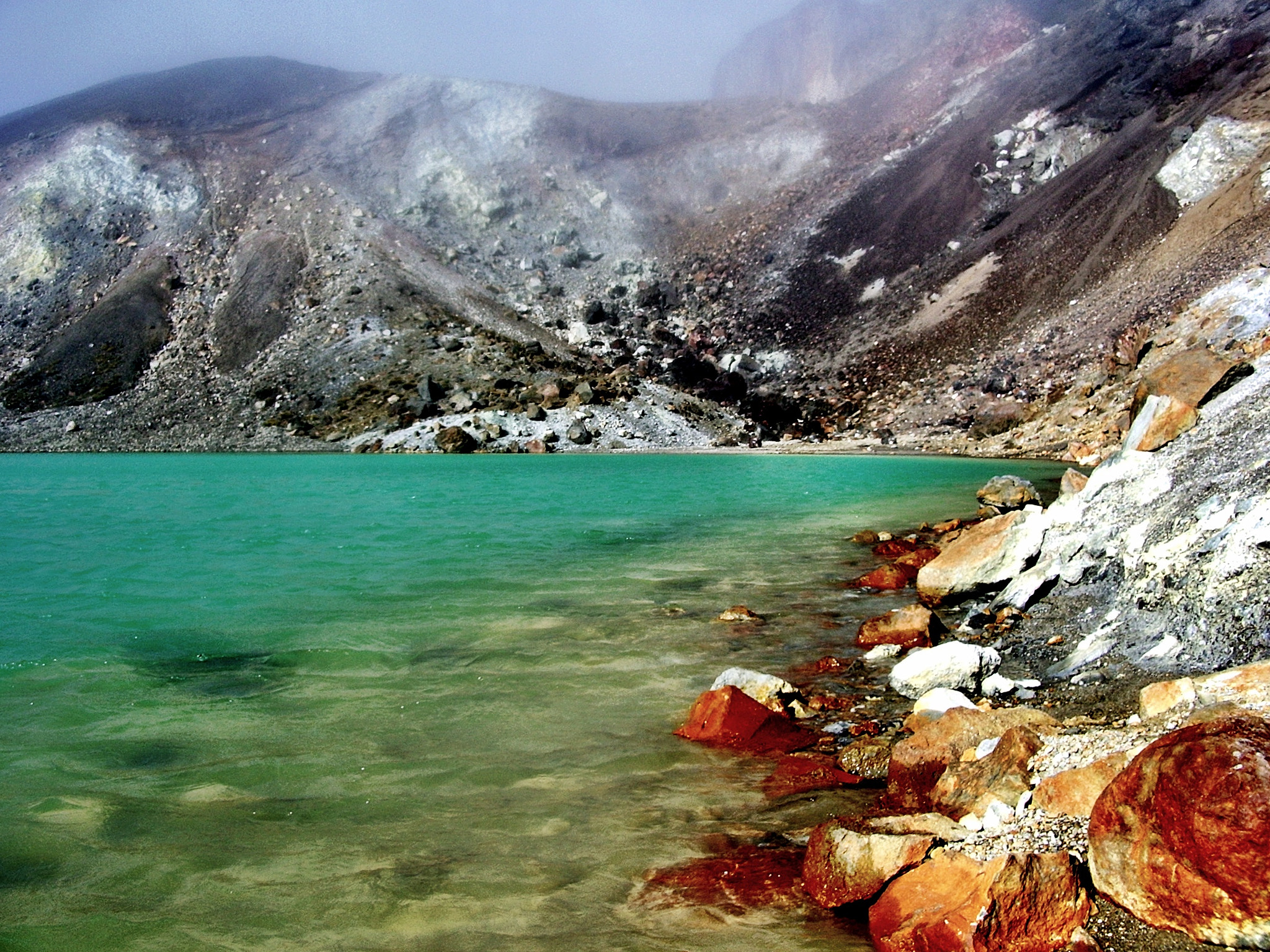 Pentax OPTIO S40 sample photo. Tongariro crossing, new zealand photography