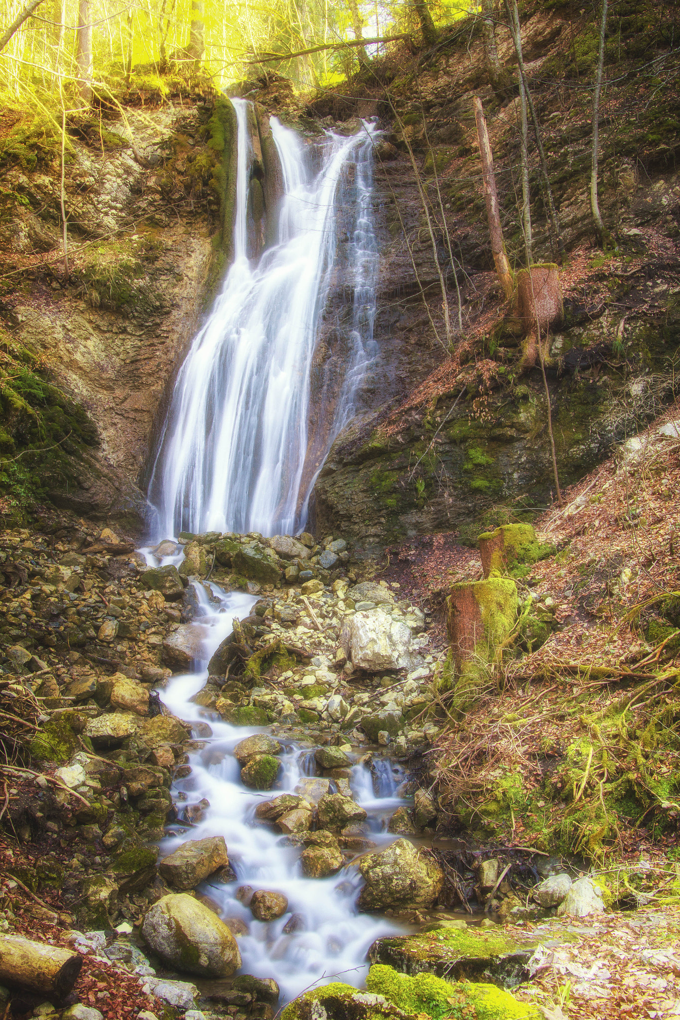 Canon EOS 550D (EOS Rebel T2i / EOS Kiss X4) sample photo. Cascade savoyarde photography