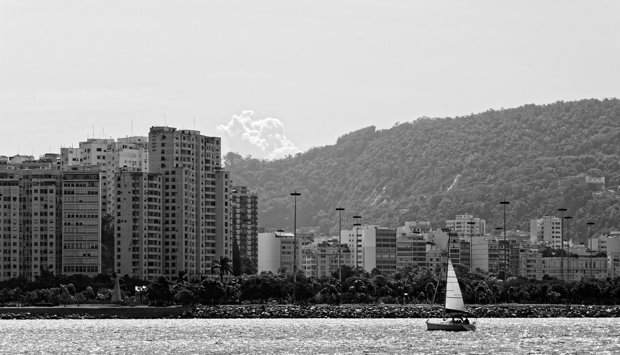 Canon EF-S 55-250mm F4-5.6 IS II sample photo. City sailing photography