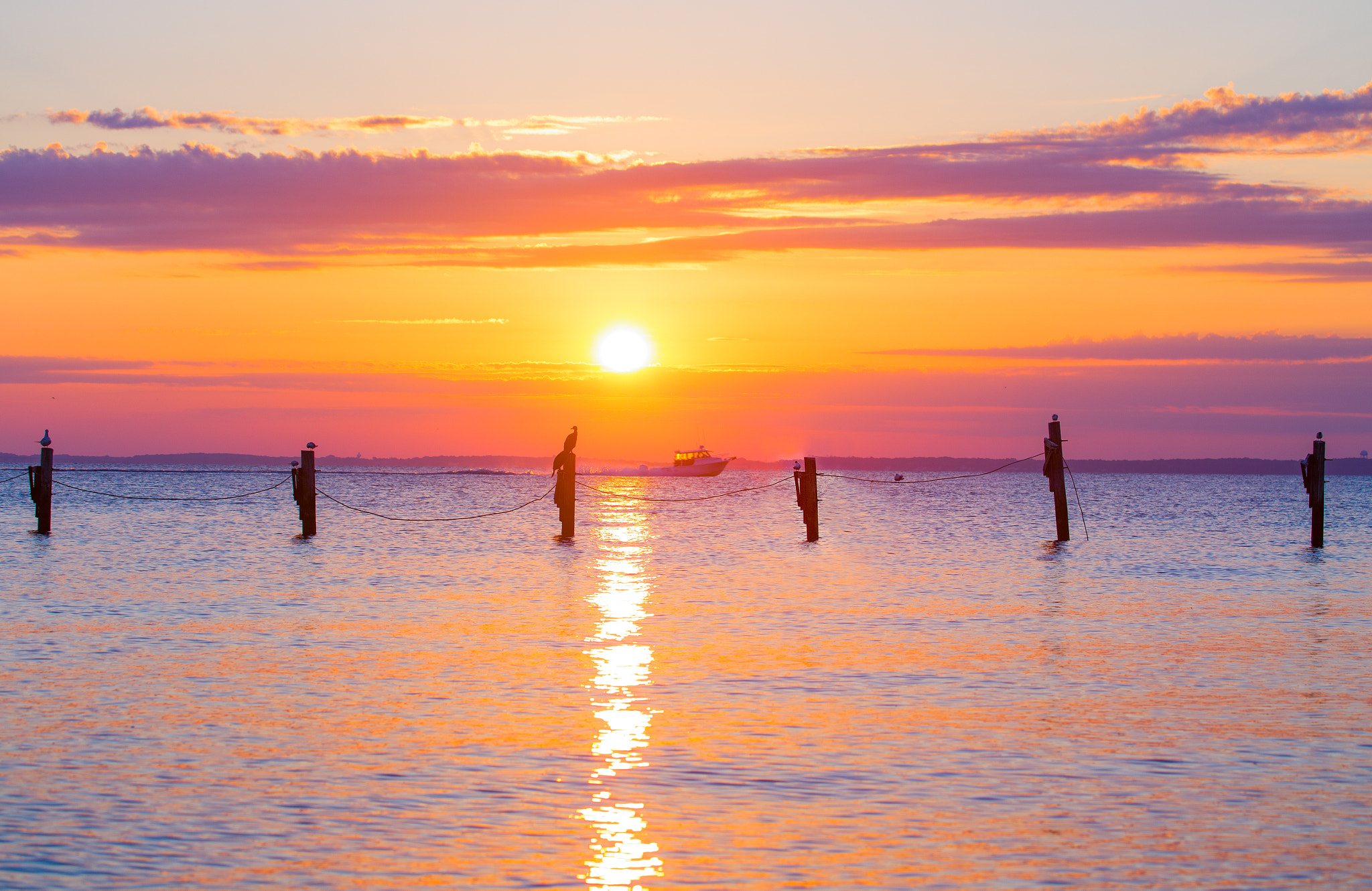 Canon EF 100-400mm F4.5-5.6L IS USM sample photo. Fishermans sunrise photography