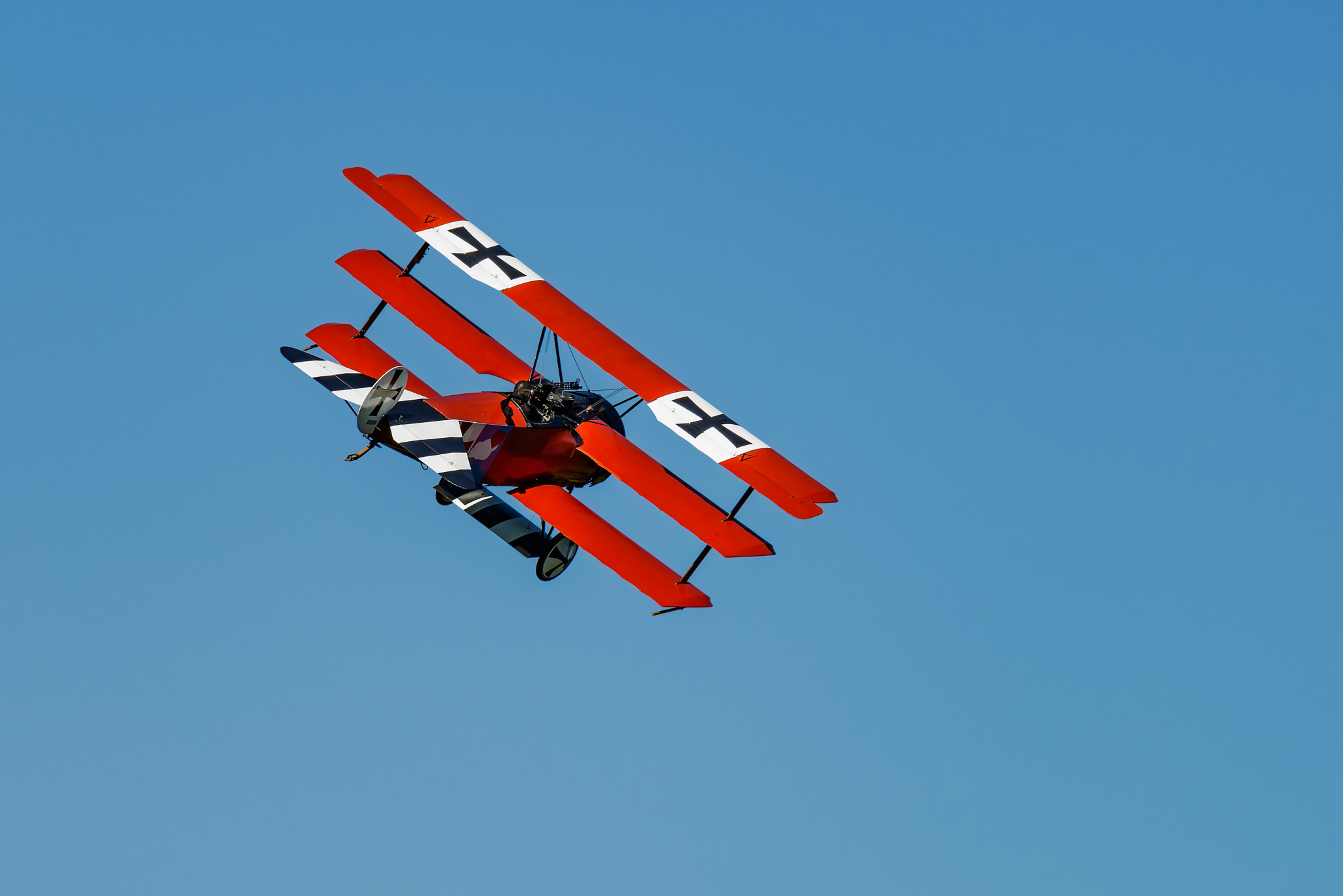 Nikon AF-S Nikkor 200-500mm F5.6E ED VR sample photo. Fokker dr-i (reproduction) photography