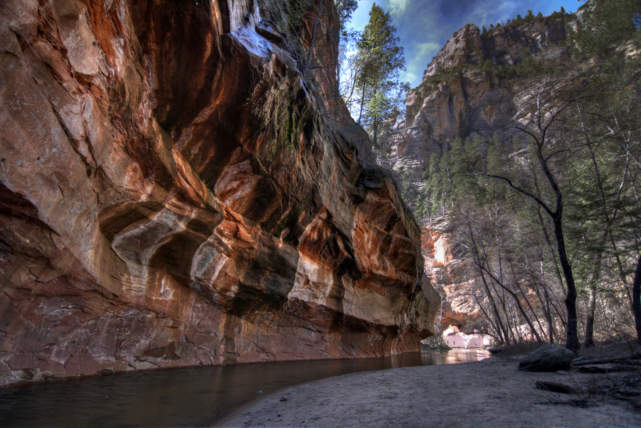 Canon EOS 70D sample photo. Oak creek canyon photography