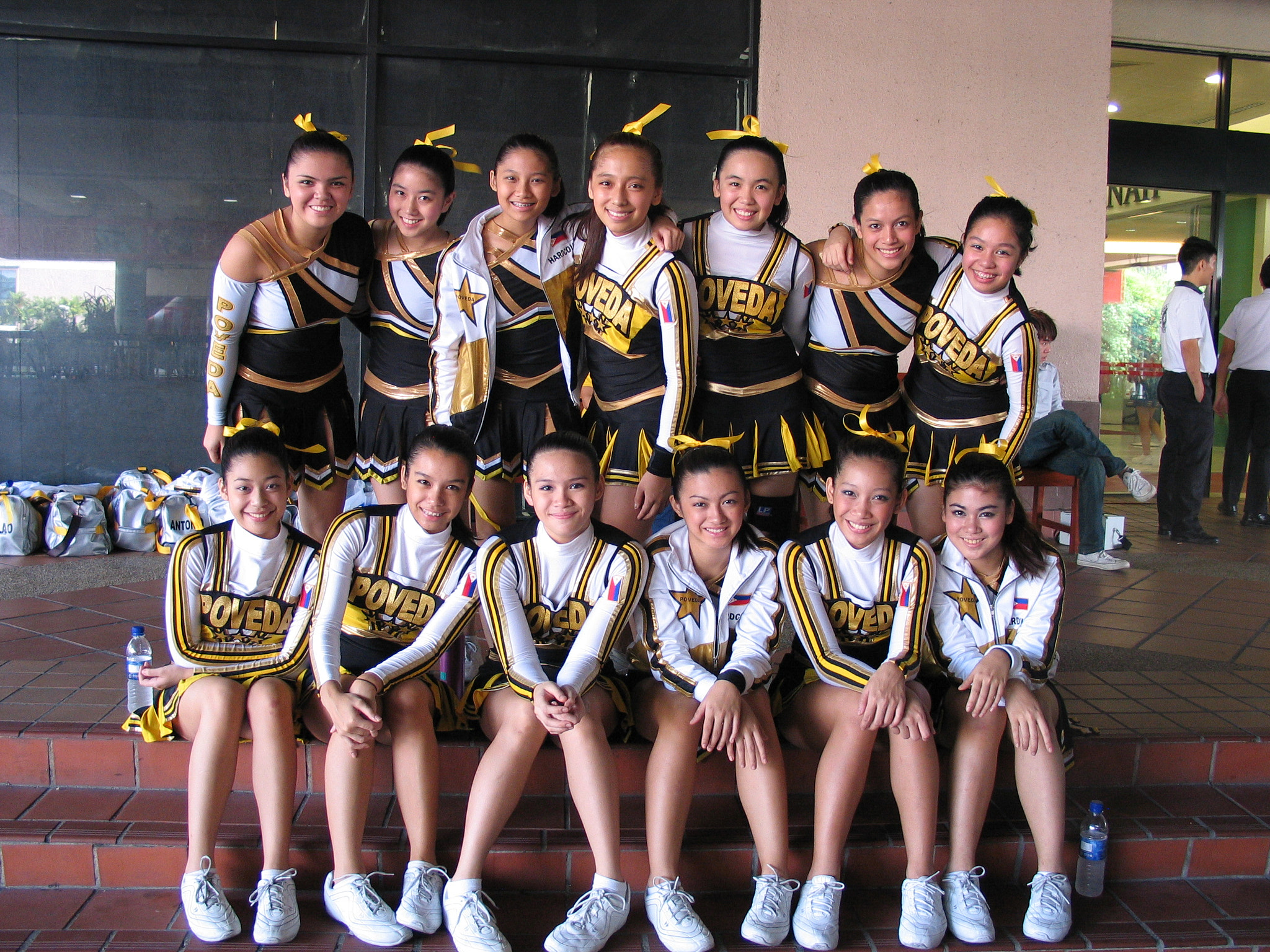 Canon POWERSHOT G5 sample photo. Poveda cheerleading team photography