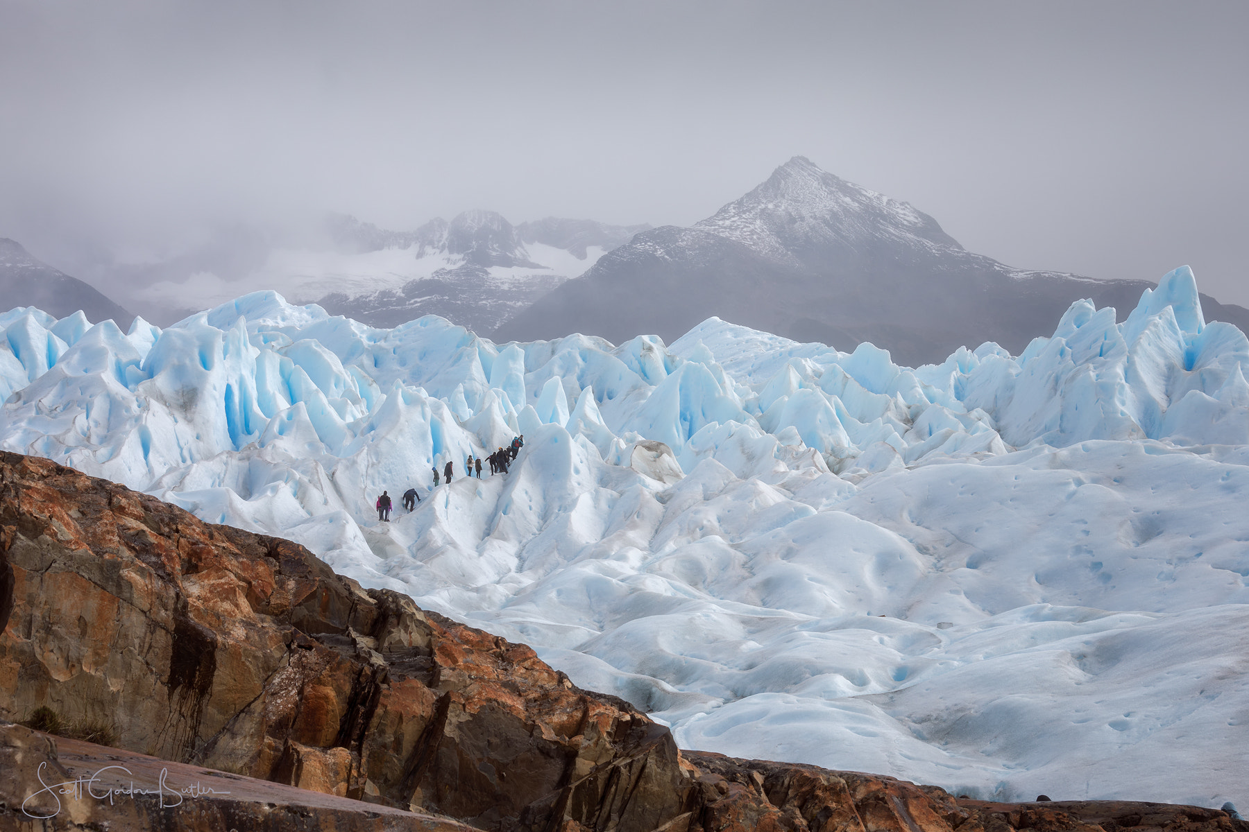 Canon EF 70-200mm F4L IS USM sample photo. Perito moreno glacier photography