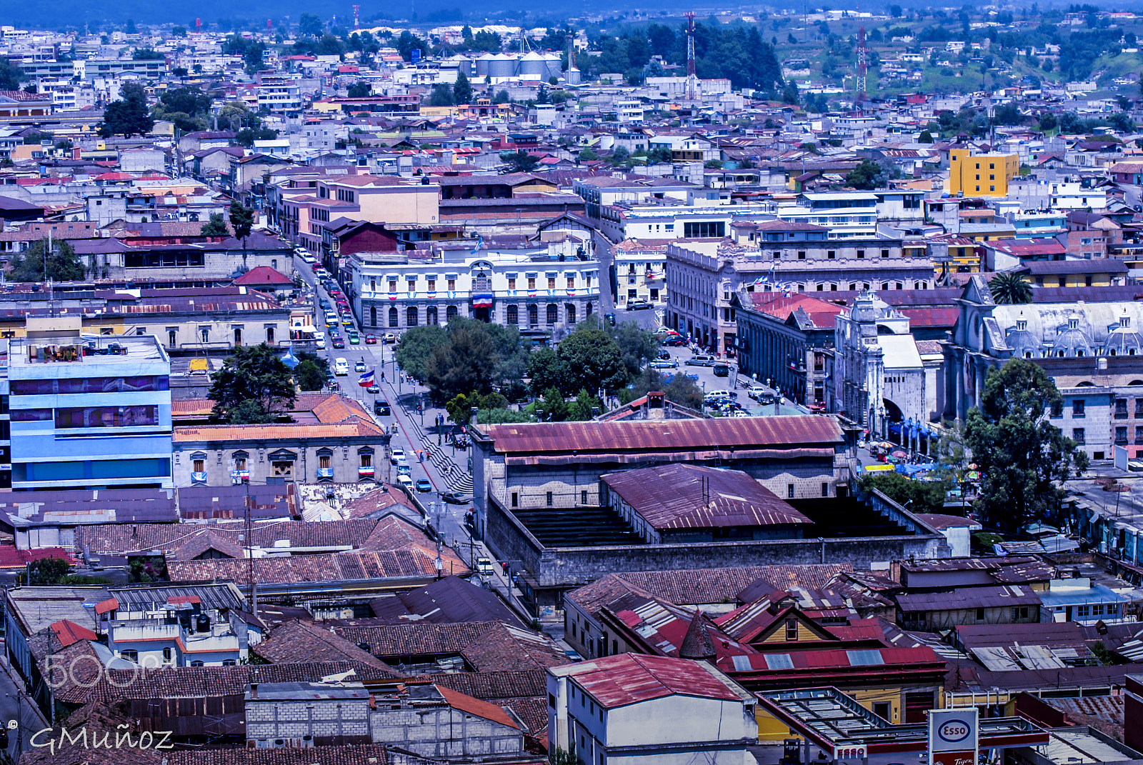 Nikon D3000 sample photo. Centro histórico photography