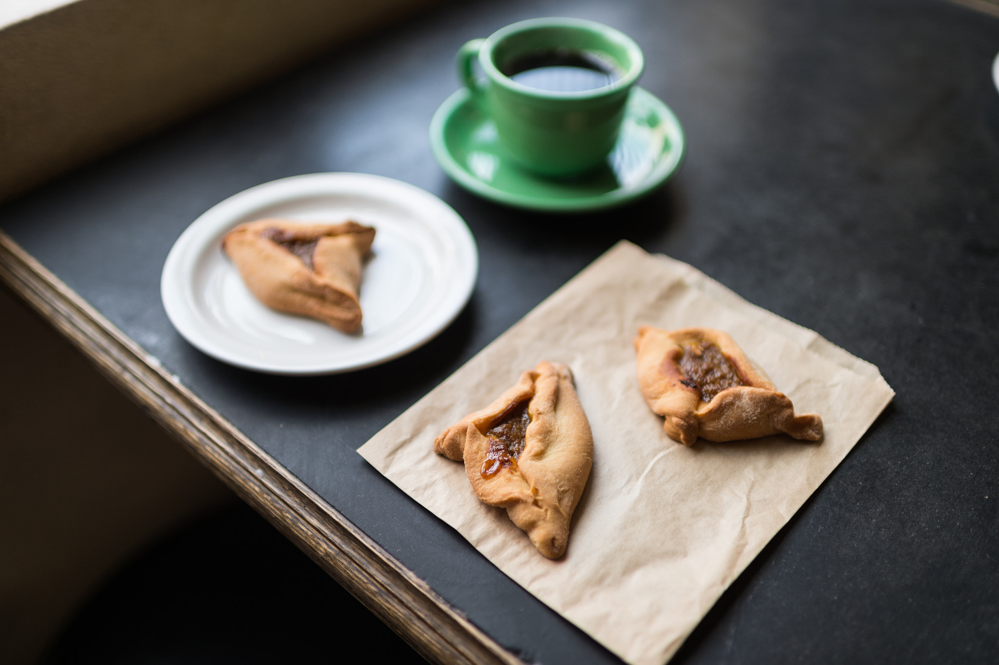 Nikon AF-S Nikkor 35mm F1.4G sample photo. Hamantaschen cookies for purim photography