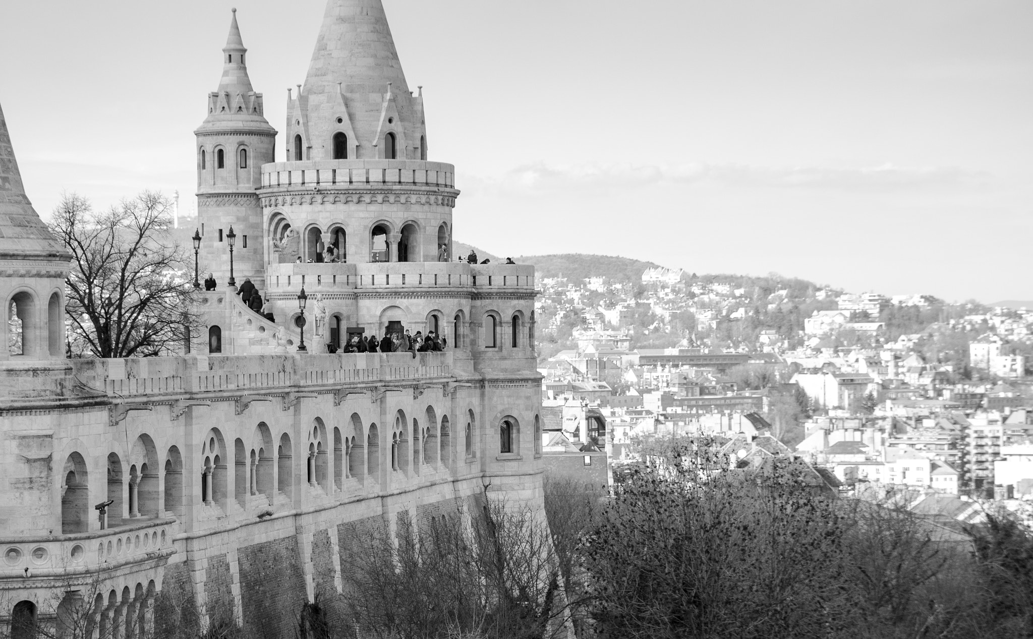 Canon EF-S 17-55mm F2.8 IS USM sample photo. Budapest castle photography