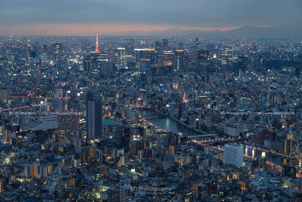 Sony a7 II sample photo. Tokyo cityscape. photography