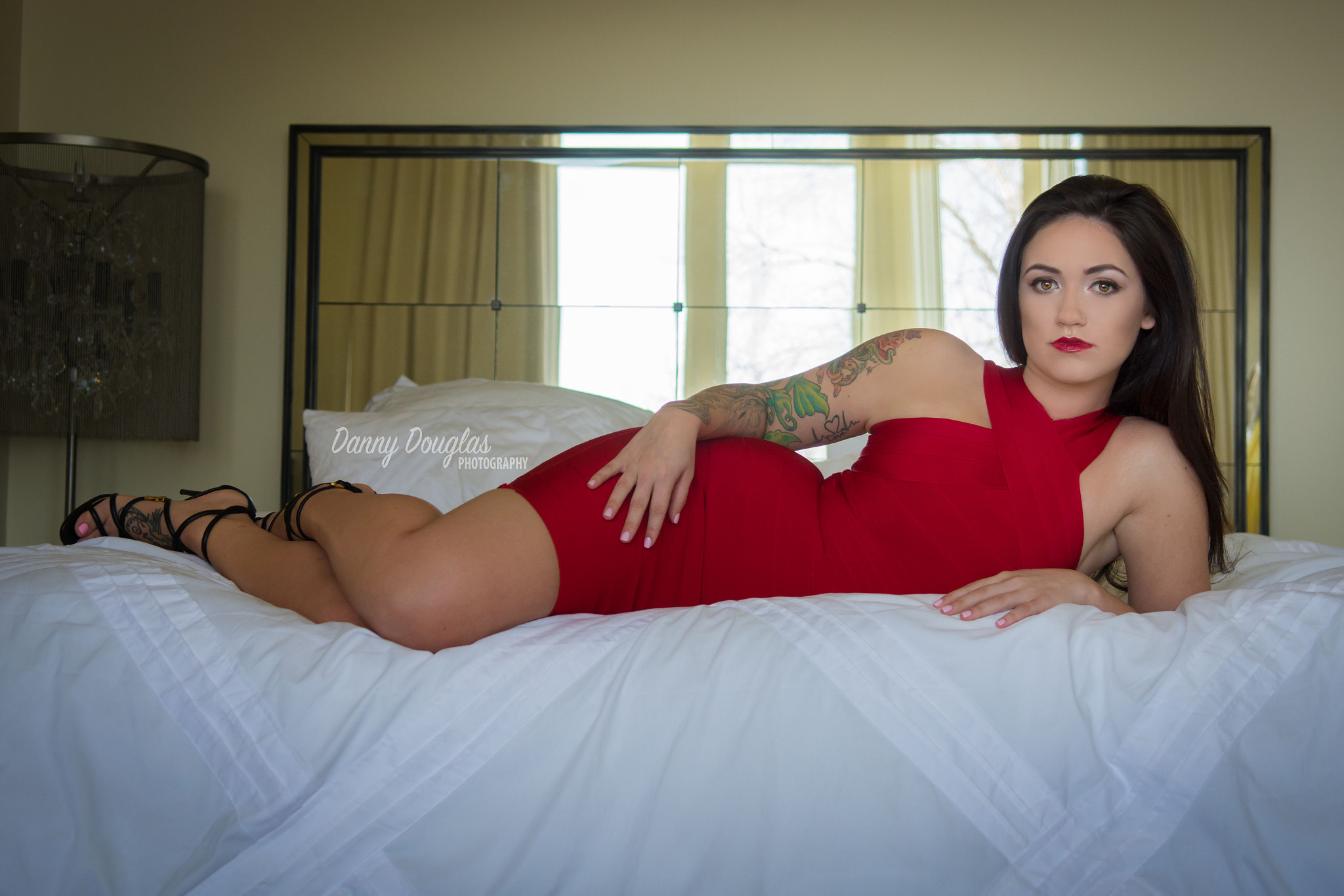Nikon D7100 sample photo. Lady in the red dress photography
