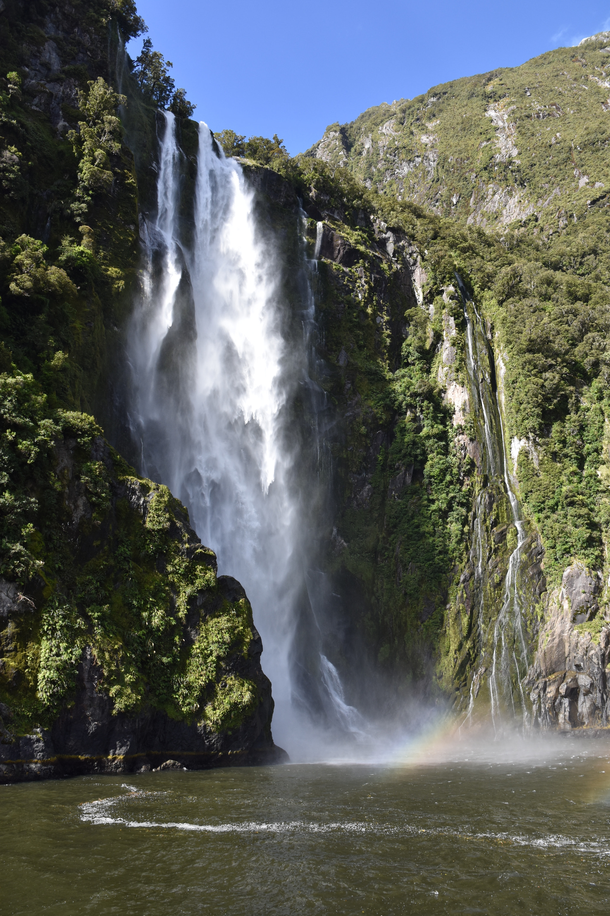 Nikon D7200 sample photo. Waterfall in milford sound iii photography