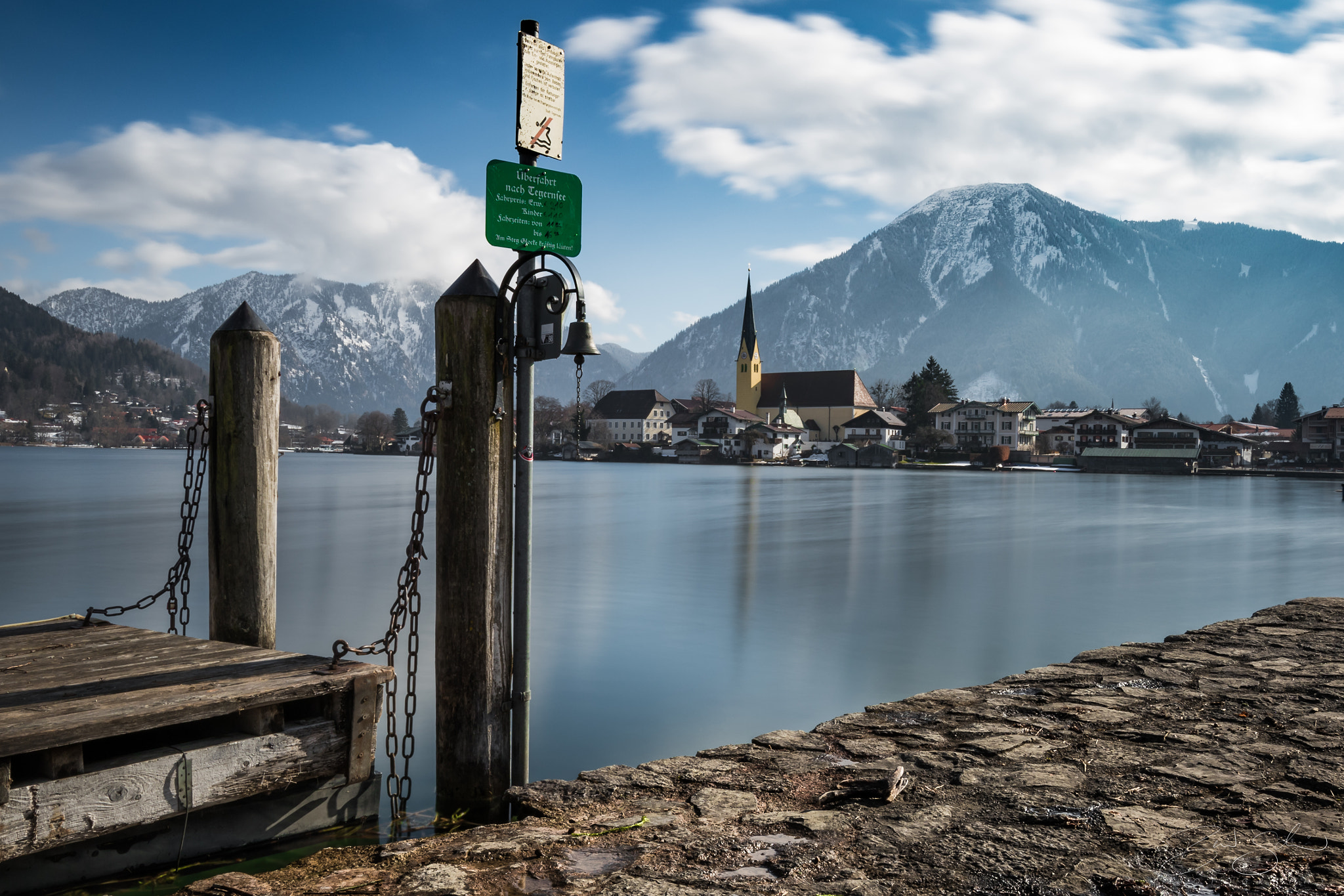 Canon EF 300mm f/2.8L sample photo. Tegernsee at winter time photography