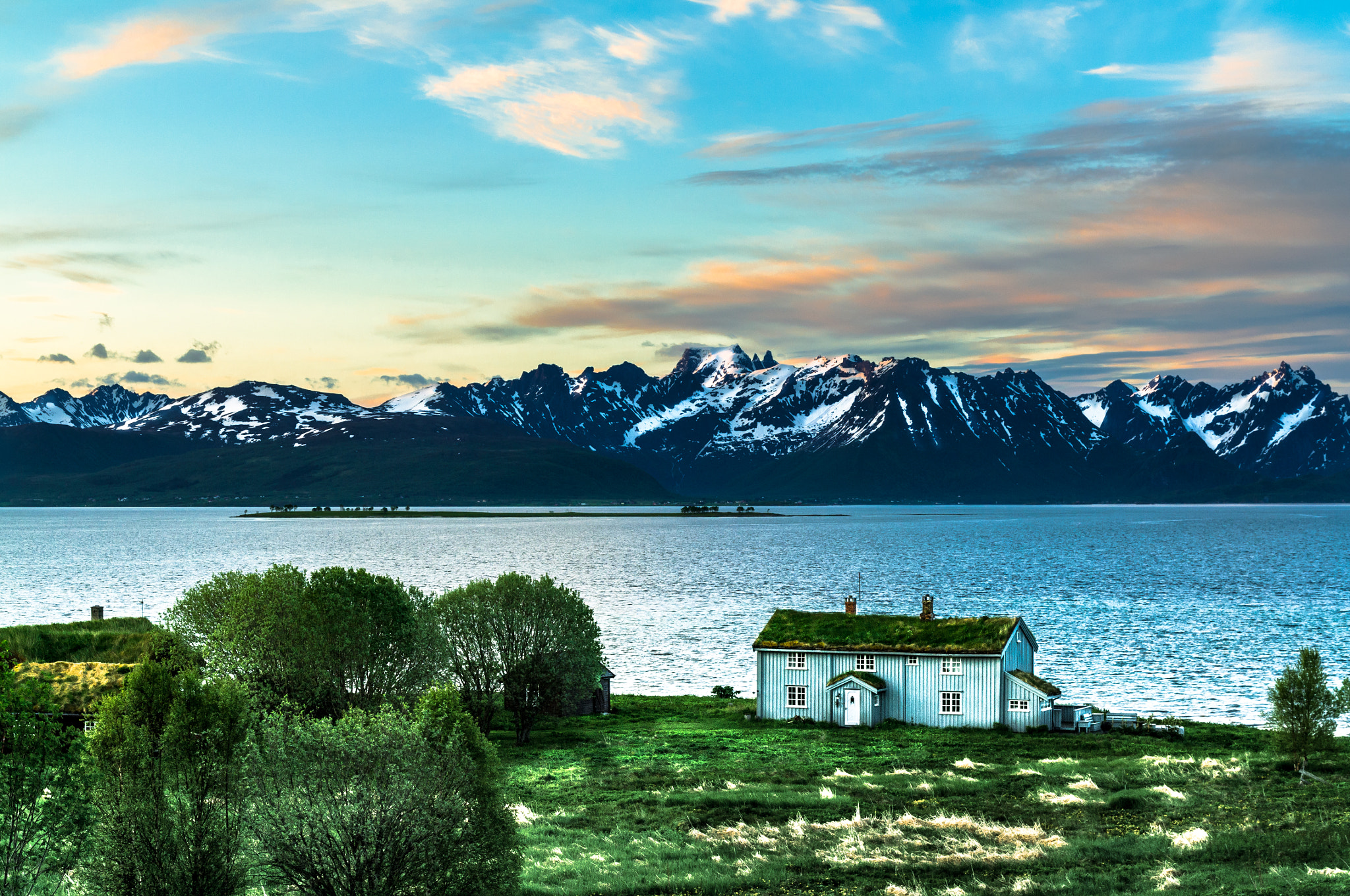 Pentax K-7 sample photo. Norway, lofoten, view from vesteralen photography