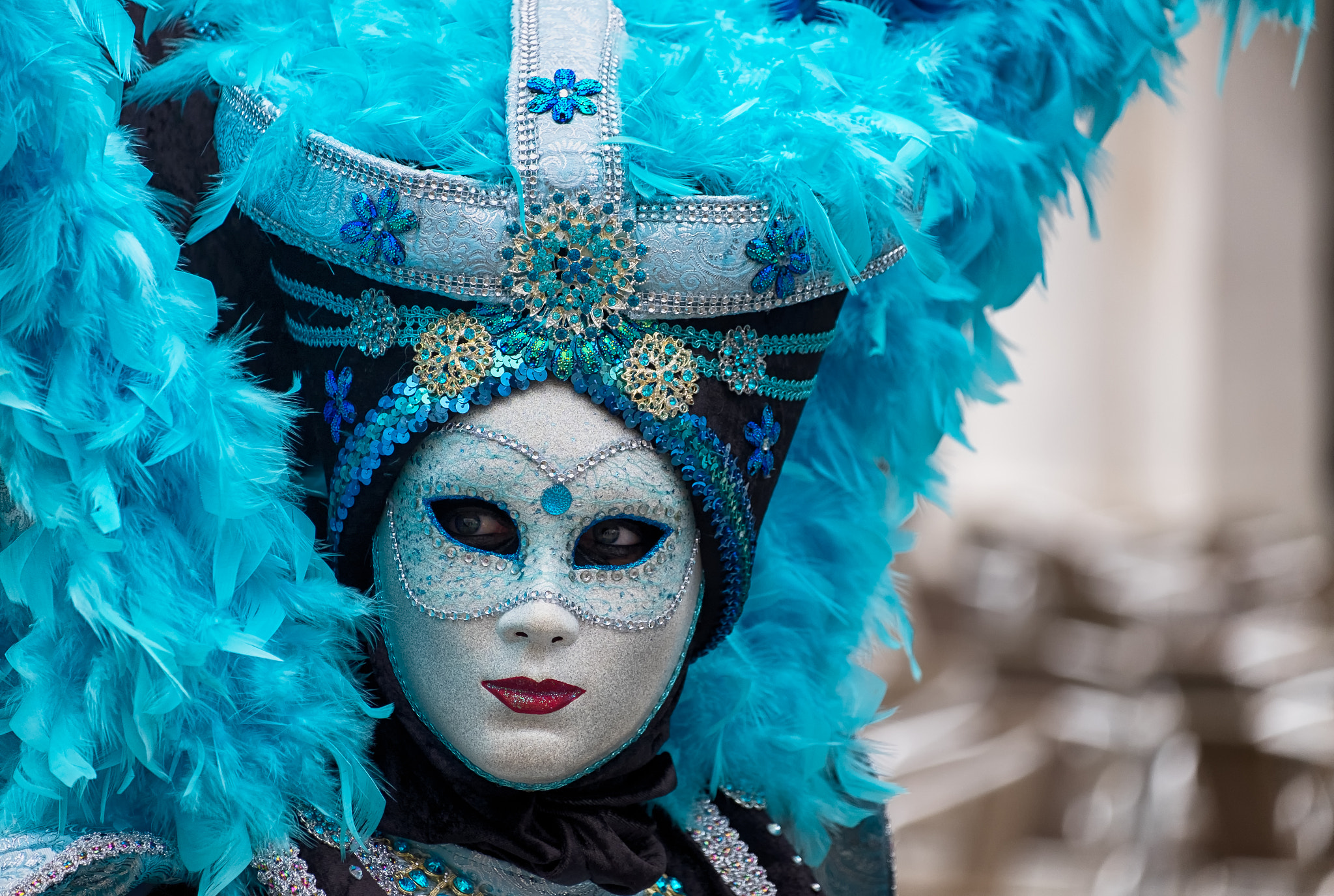 Fujifilm XF 55-200mm F3.5-4.8 R LM OIS sample photo. Cyan beauty photography