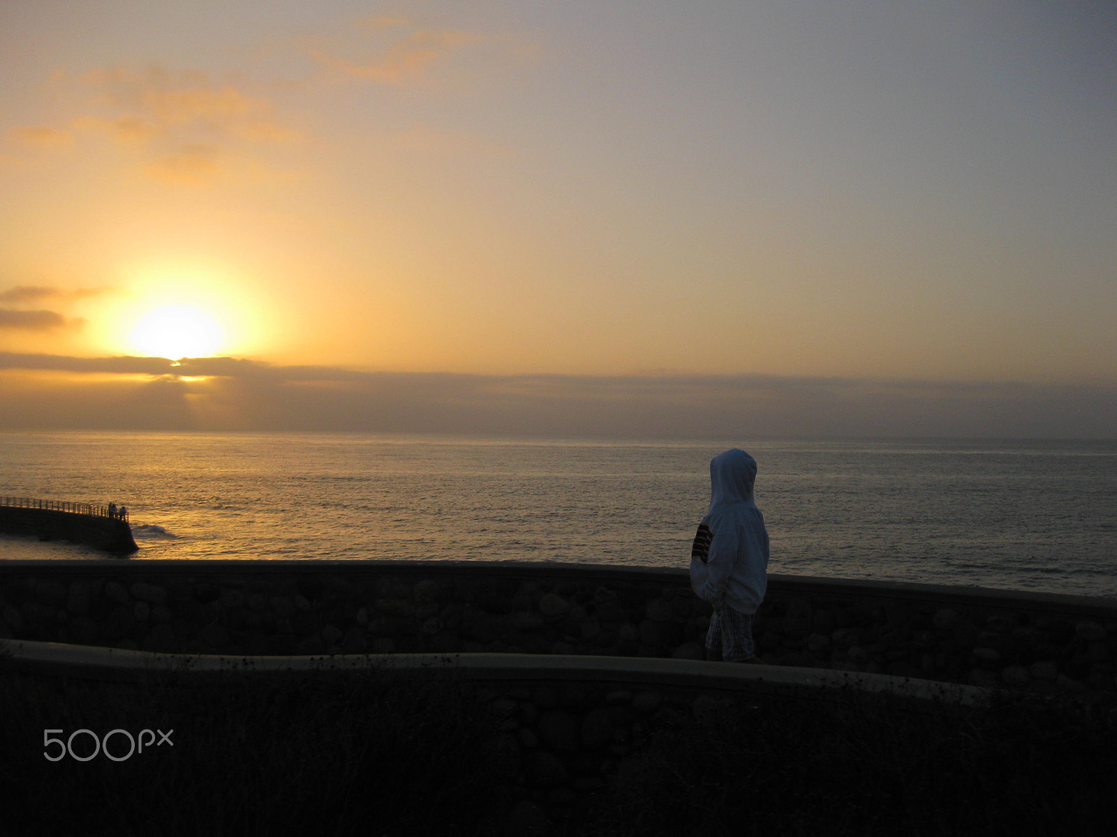 Canon PowerShot SD790 IS (Digital IXUS 90 IS / IXY Digital 95 IS) sample photo. La jolla cove sunset 1 photography