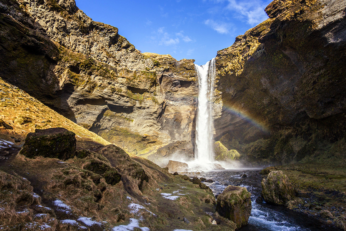 Canon EOS 60D sample photo. Hidden waterfall photography