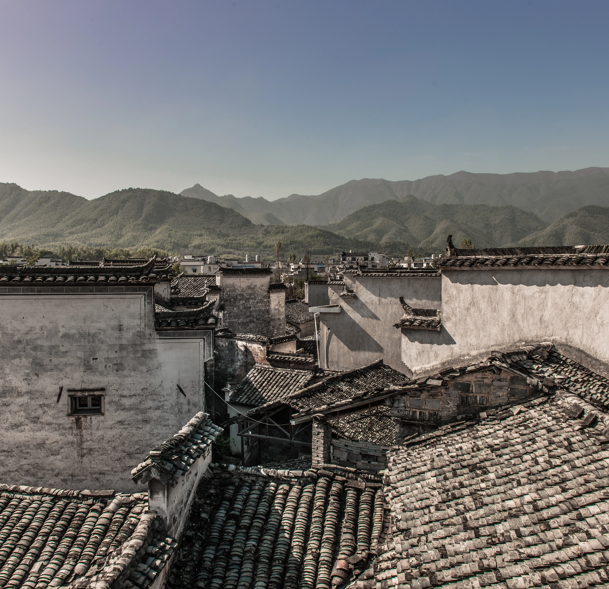 Nikon D3X sample photo. Roof photography