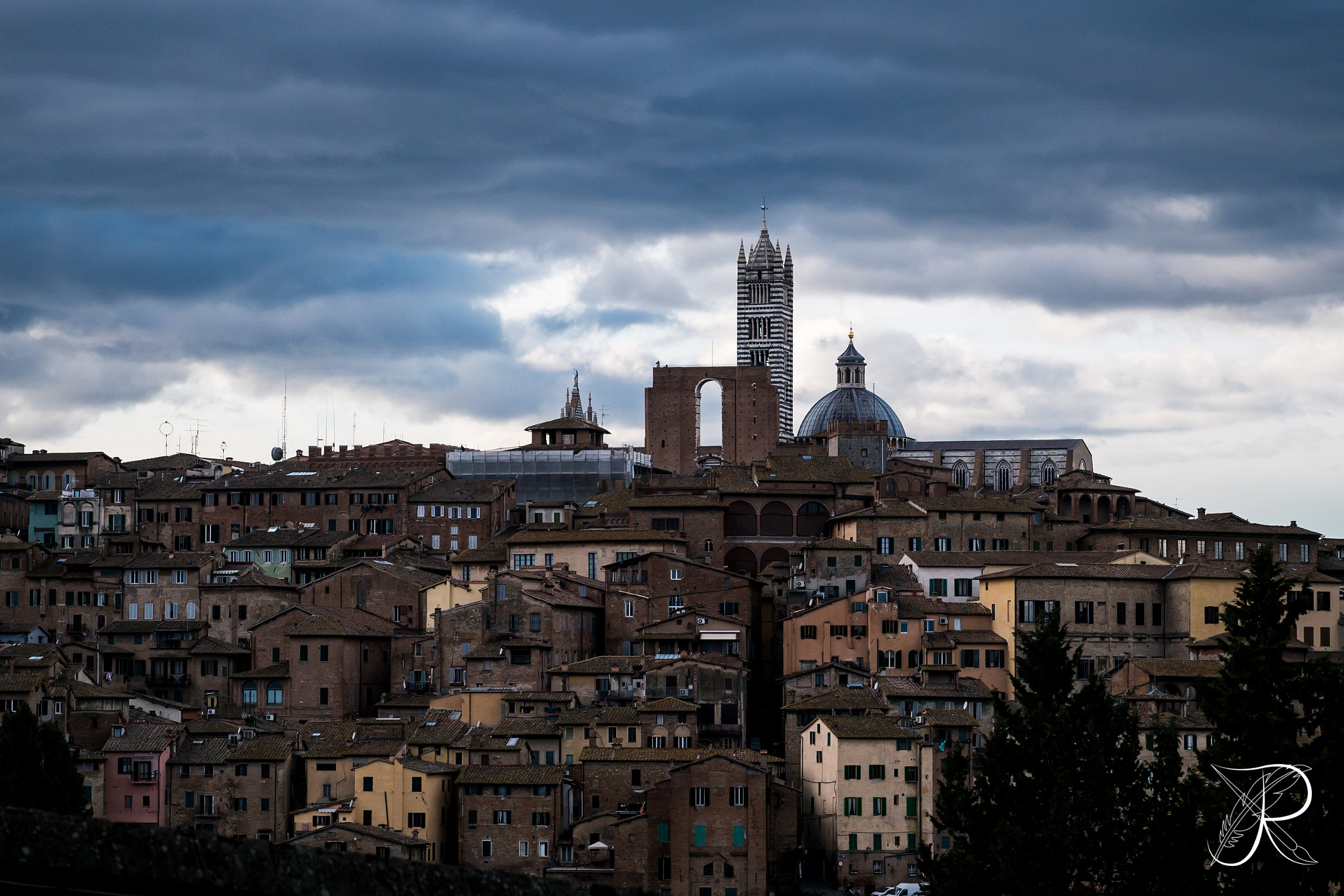 Sigma 60mm F2.8 DN Art sample photo. Siena in the storm photography
