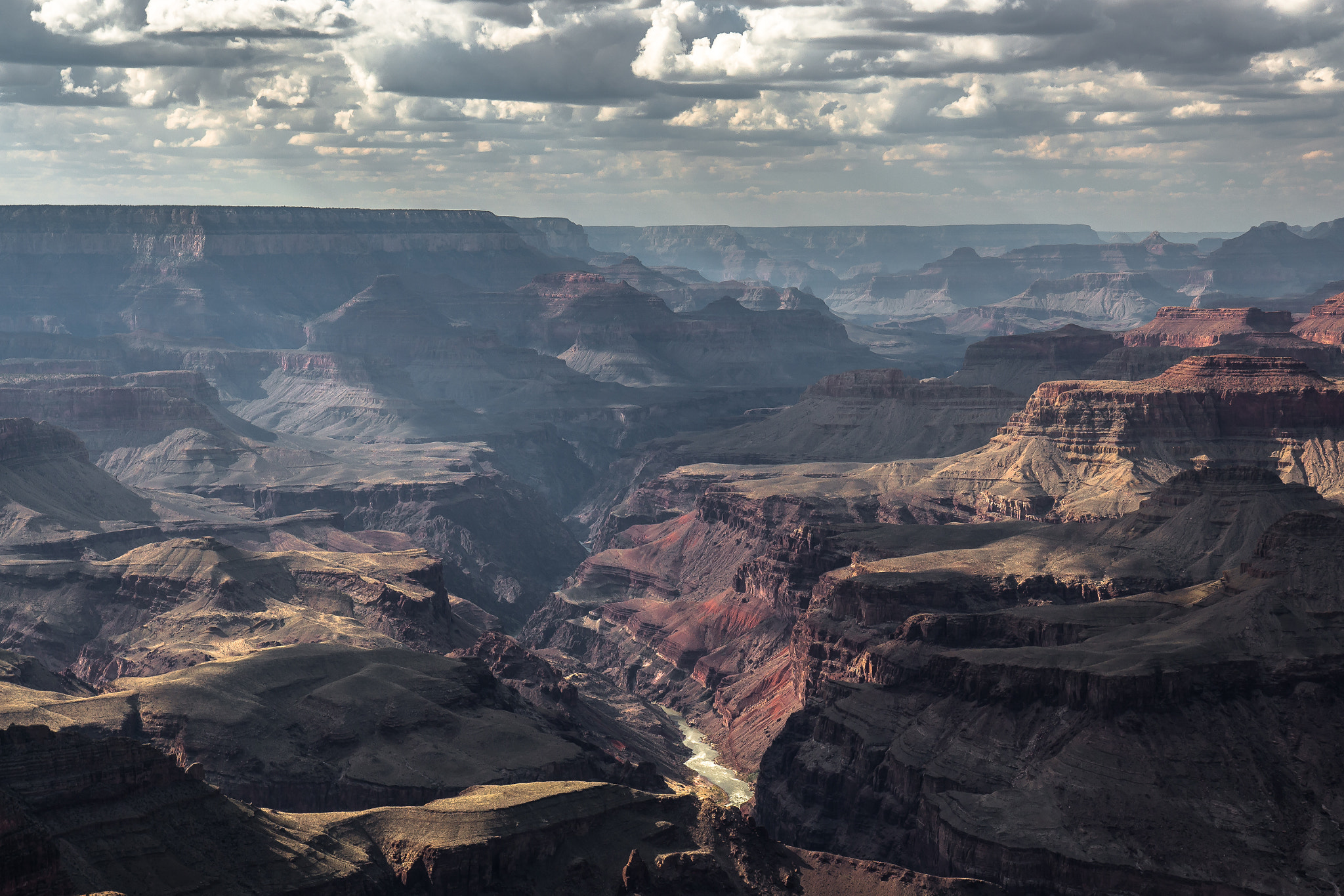Canon EF-S 17-55mm F2.8 IS USM sample photo. Clouds over the canyon photography