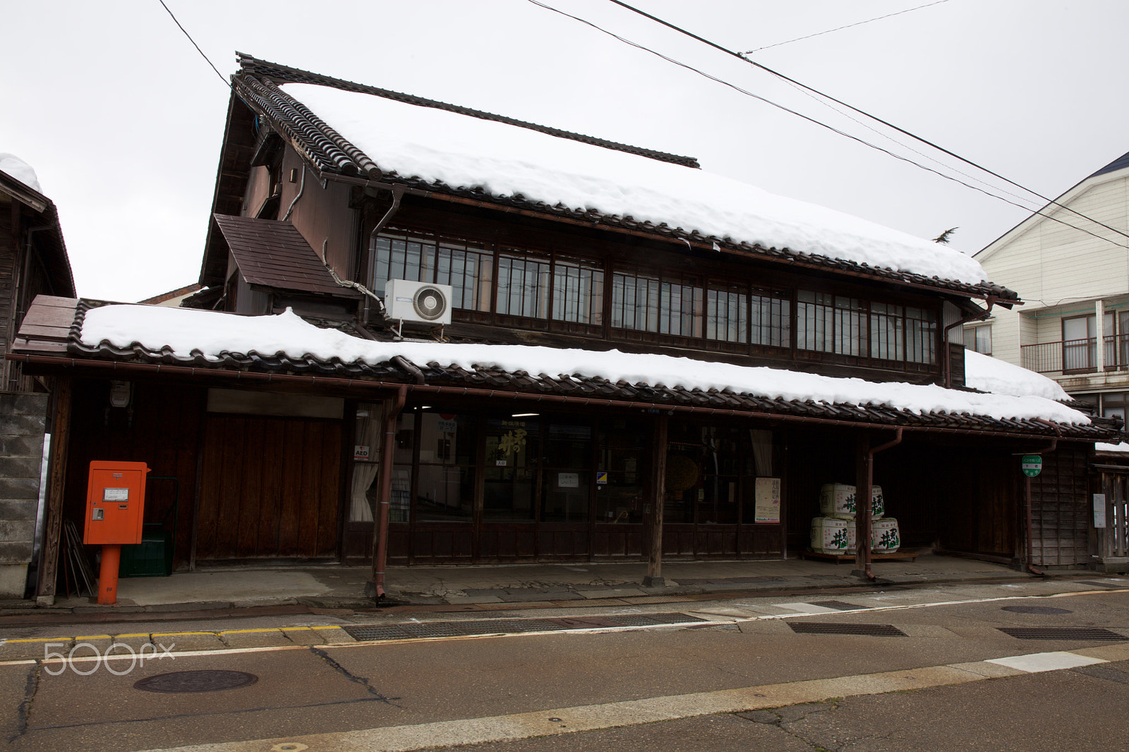 Canon EF 24-70mm F4L IS USM sample photo. Kiminoi sake brewery photography