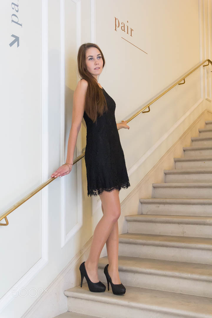Canon EOS 60D sample photo. A pretty model photography