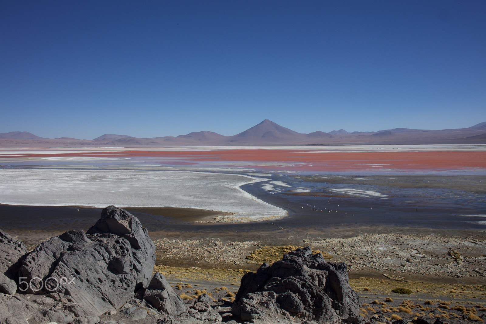 Canon EF 24-70mm F4L IS USM sample photo. Laguna colorada photography