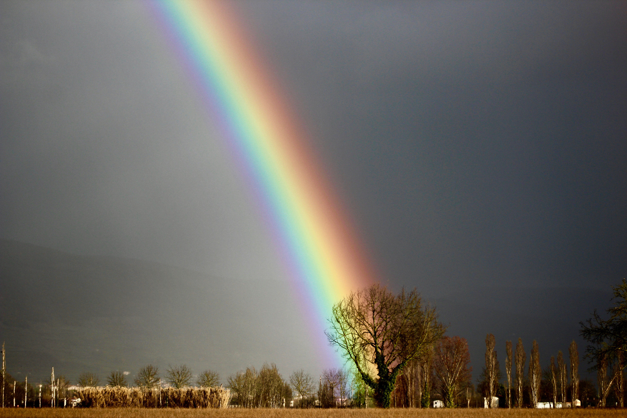 Canon EOS 1200D (EOS Rebel T5 / EOS Kiss X70 / EOS Hi) + EF75-300mm f/4-5.6 sample photo. Rainbow photography