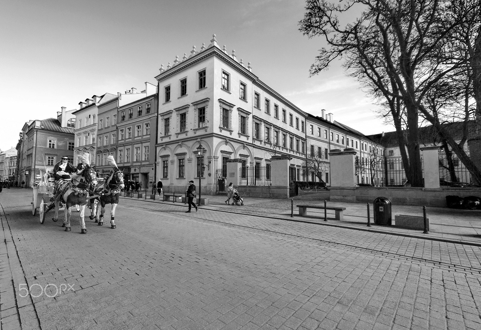 Nikon D3100 + Sigma 10-20mm F4-5.6 EX DC HSM sample photo. Streets of krakow photography