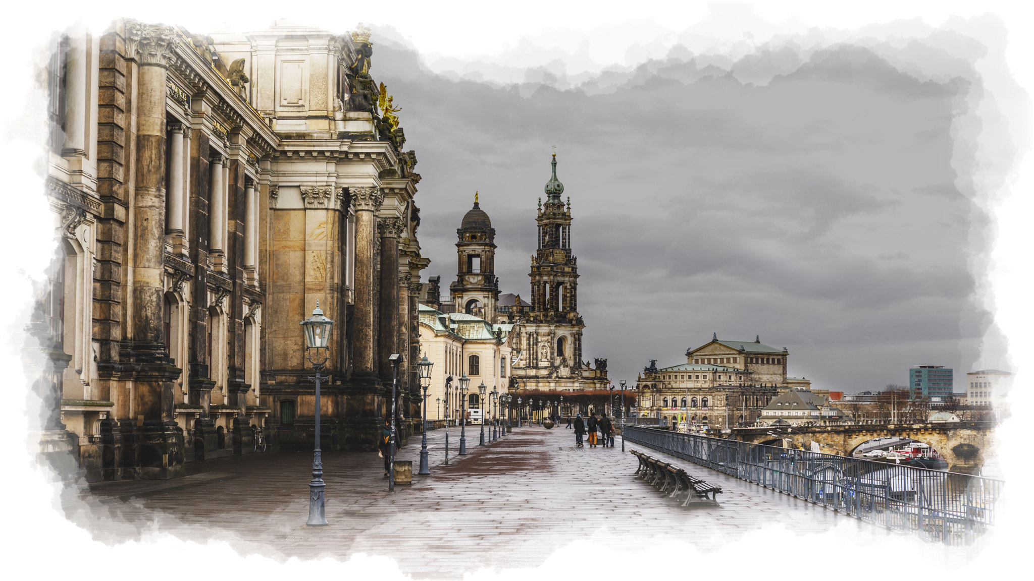 Canon EF 24-70mm F4L IS USM sample photo. Dresden, old city photography
