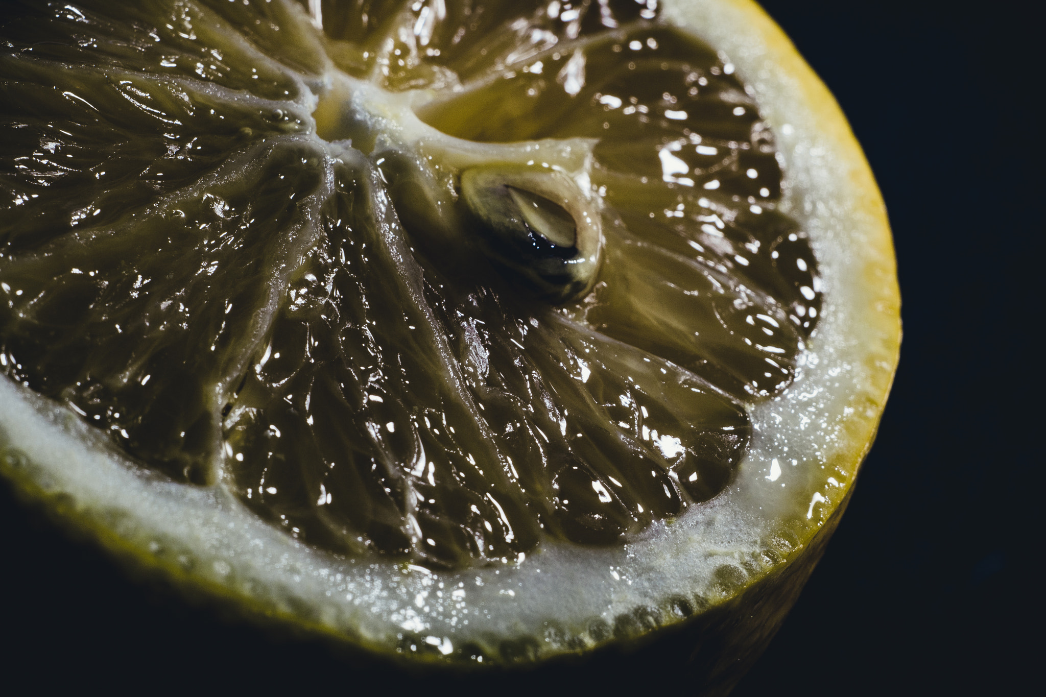 Canon EF 35-80mm f/4-5.6 sample photo. Fresh lemon photography
