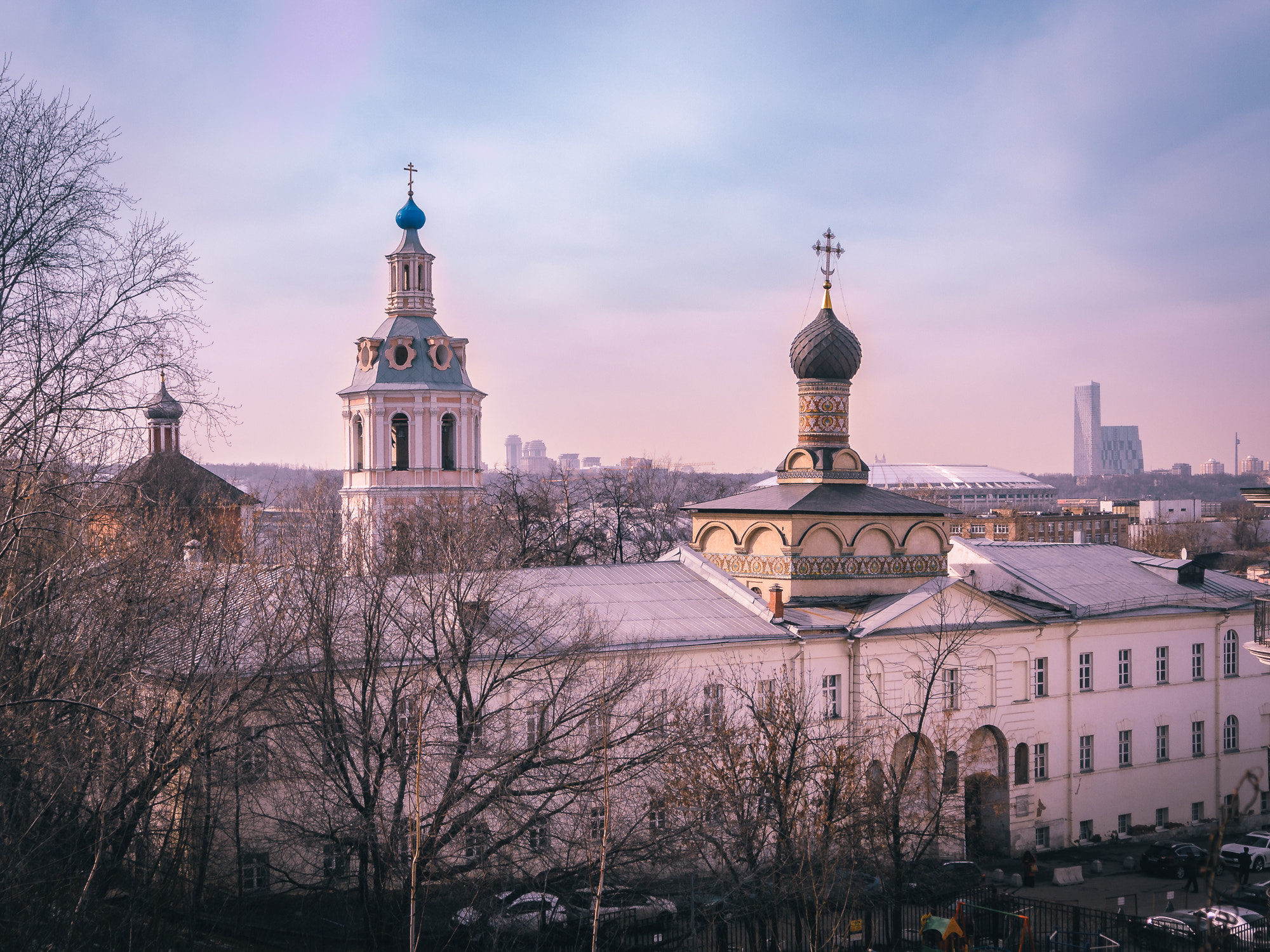 Nikon 1 Nikkor VR 10-30mm F3.5-5.6 sample photo. Вид на Андреевский Мужской Монастырь photography