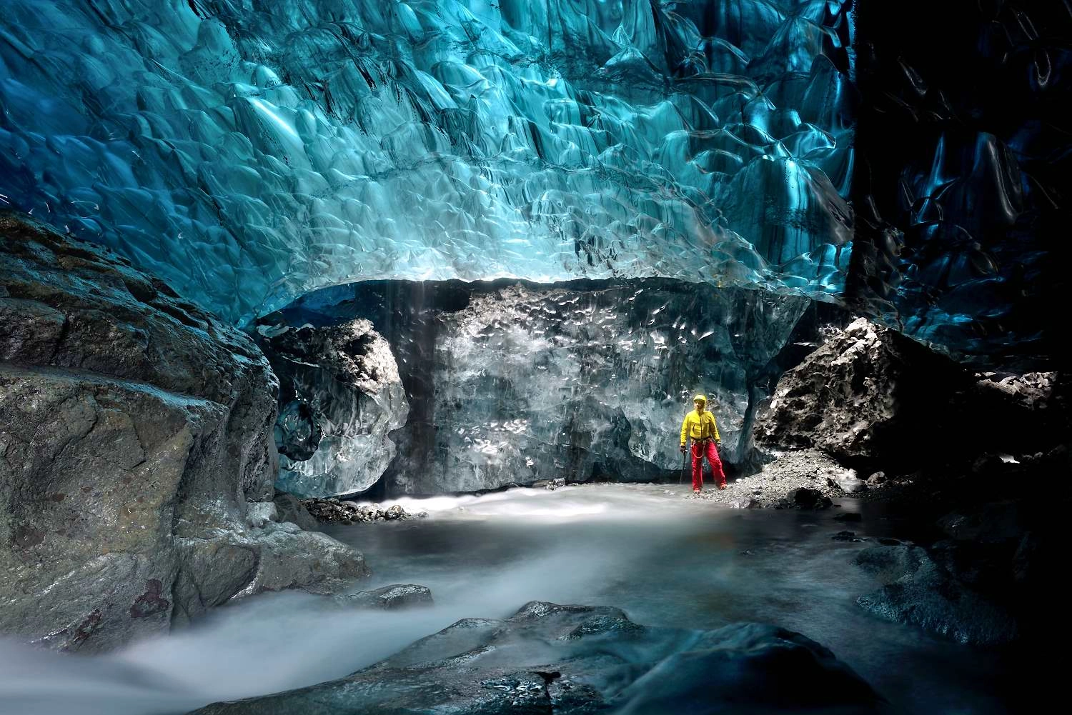 Nikon D800E + Nikon AF Nikkor 24mm F2.8D sample photo. Ice cave photography