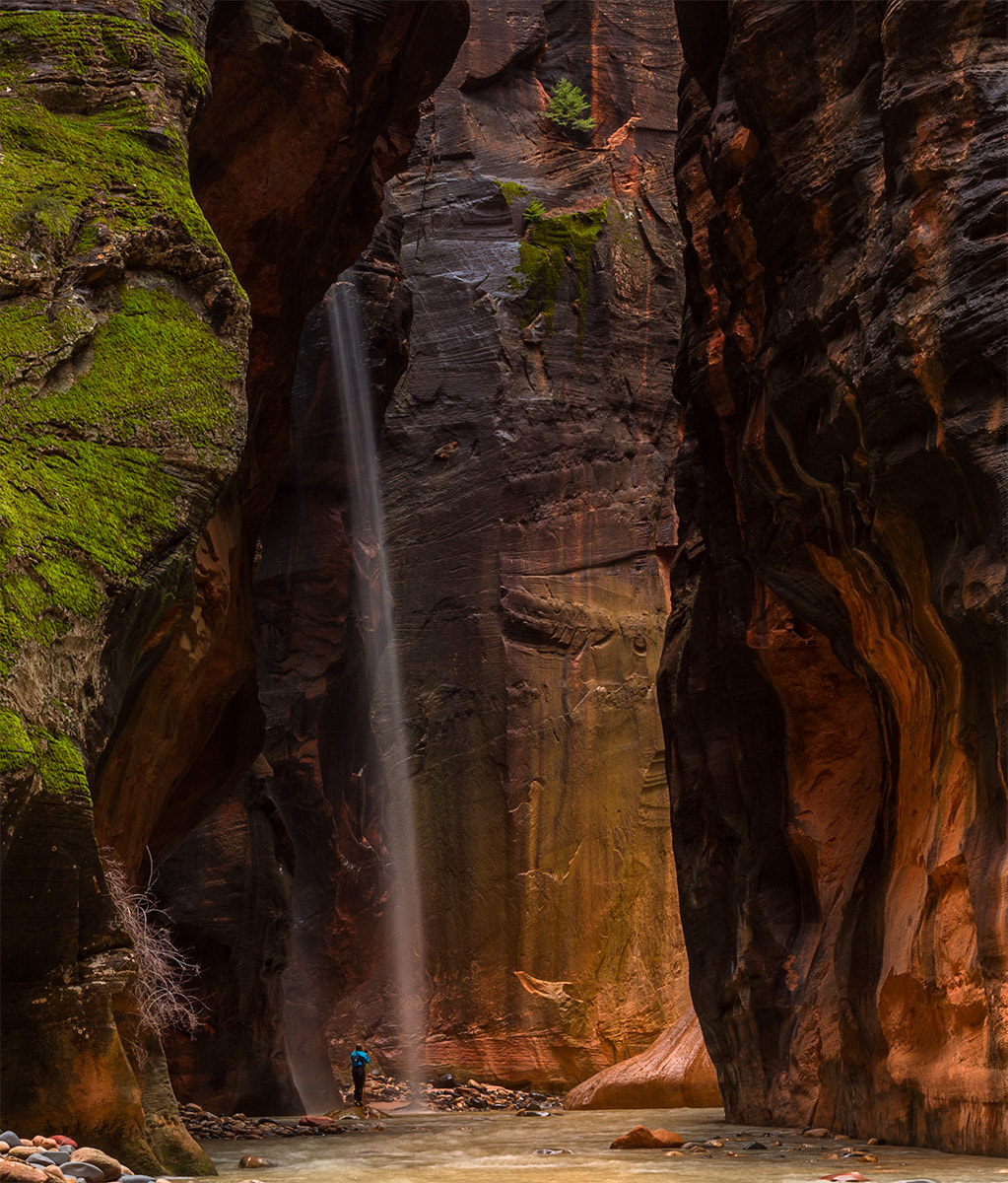 Nikon D600 sample photo. Narrows waterfall photography