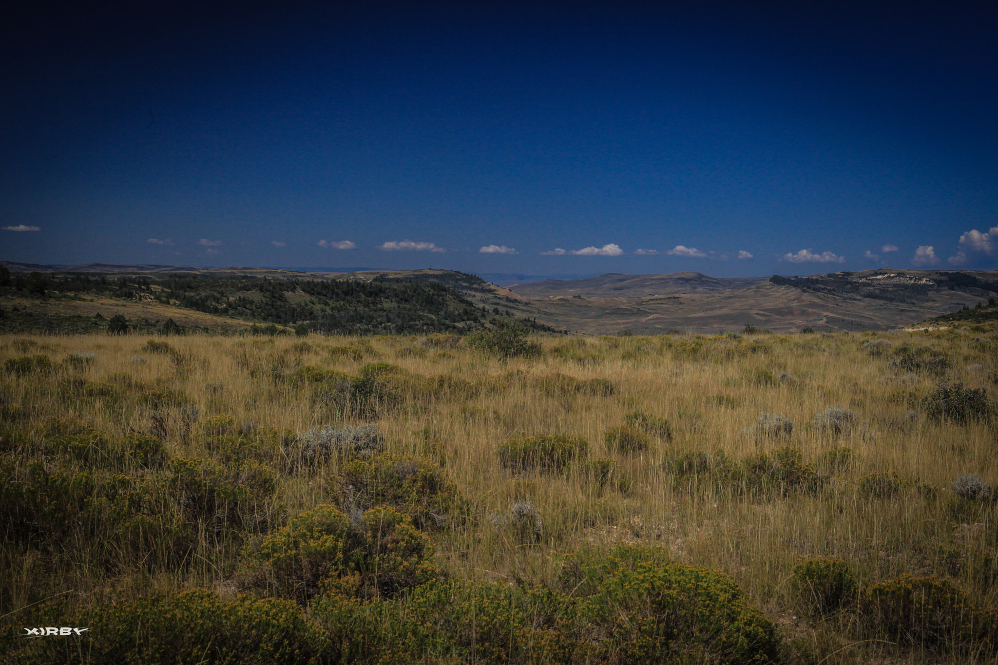 Canon EF 24-70mm F4L IS USM sample photo. Wyoming prairie photography