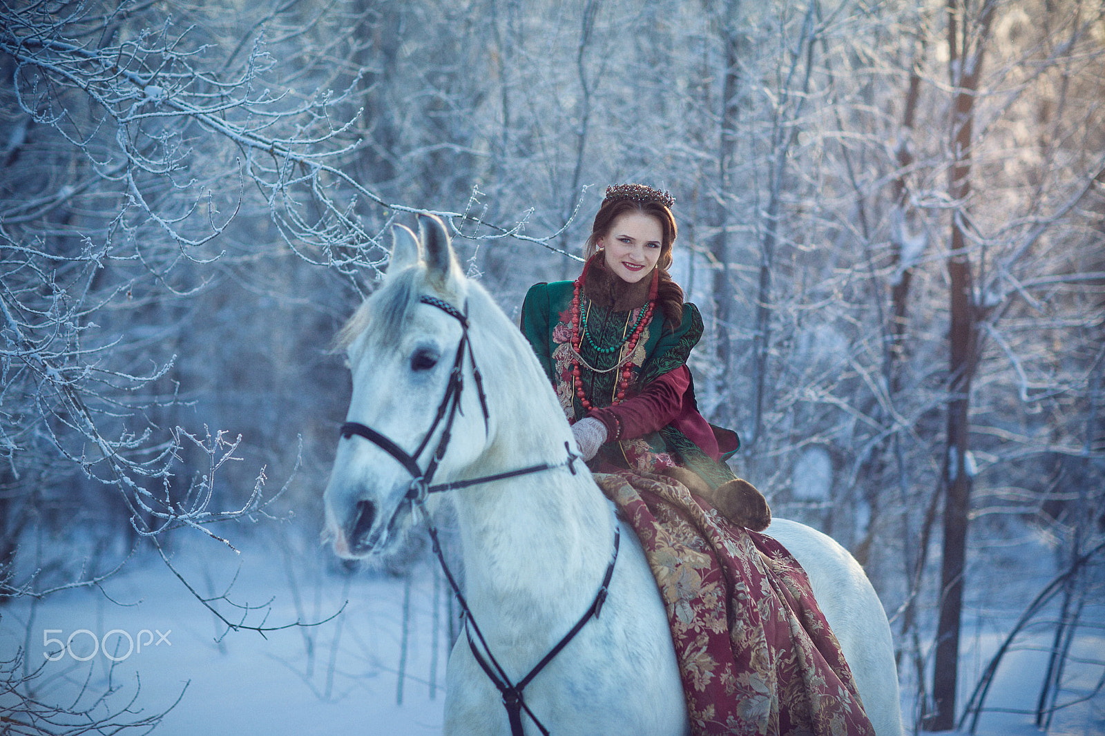 Canon EOS 5D Mark II sample photo. Young woman riding a horse photography