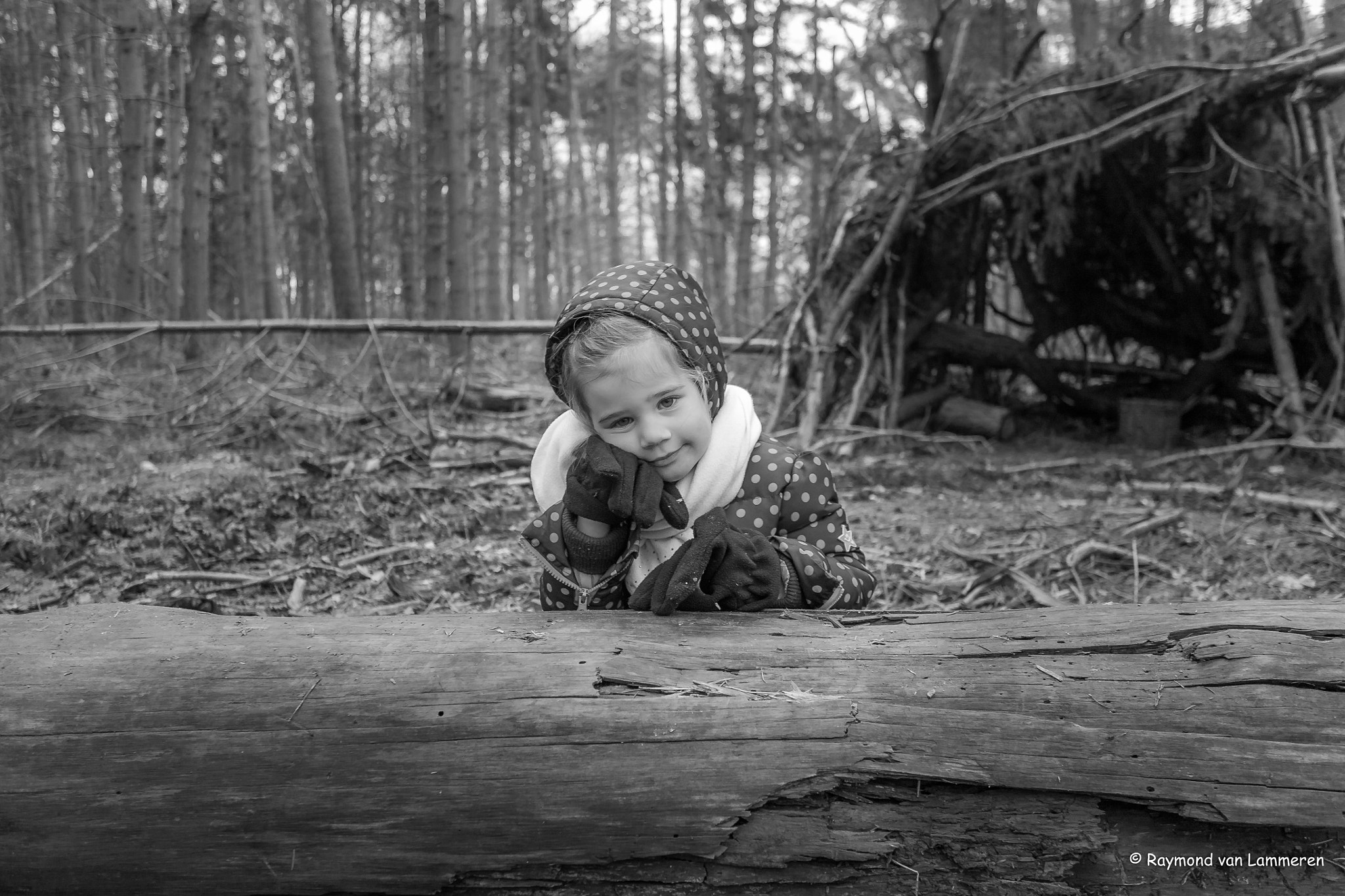 Canon EOS 5D + Canon EF 17-40mm F4L USM sample photo. Jill b&w on tree photography
