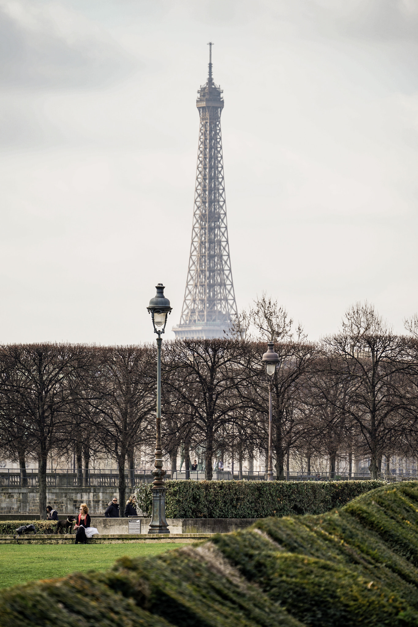 Sony a7 II sample photo. Viewing eiffel tower from distance.  photography