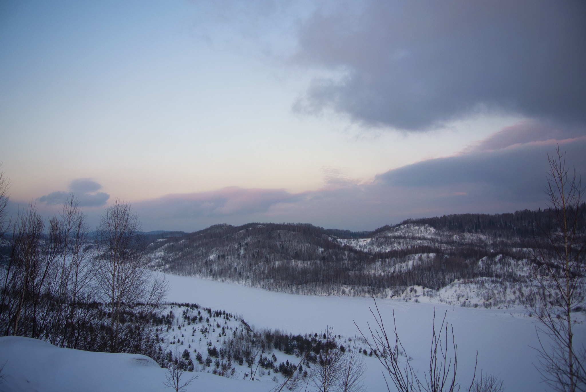 Nikon 1 Nikkor VR 10-30mm F3.5-5.6 sample photo. Зимнее озеро photography