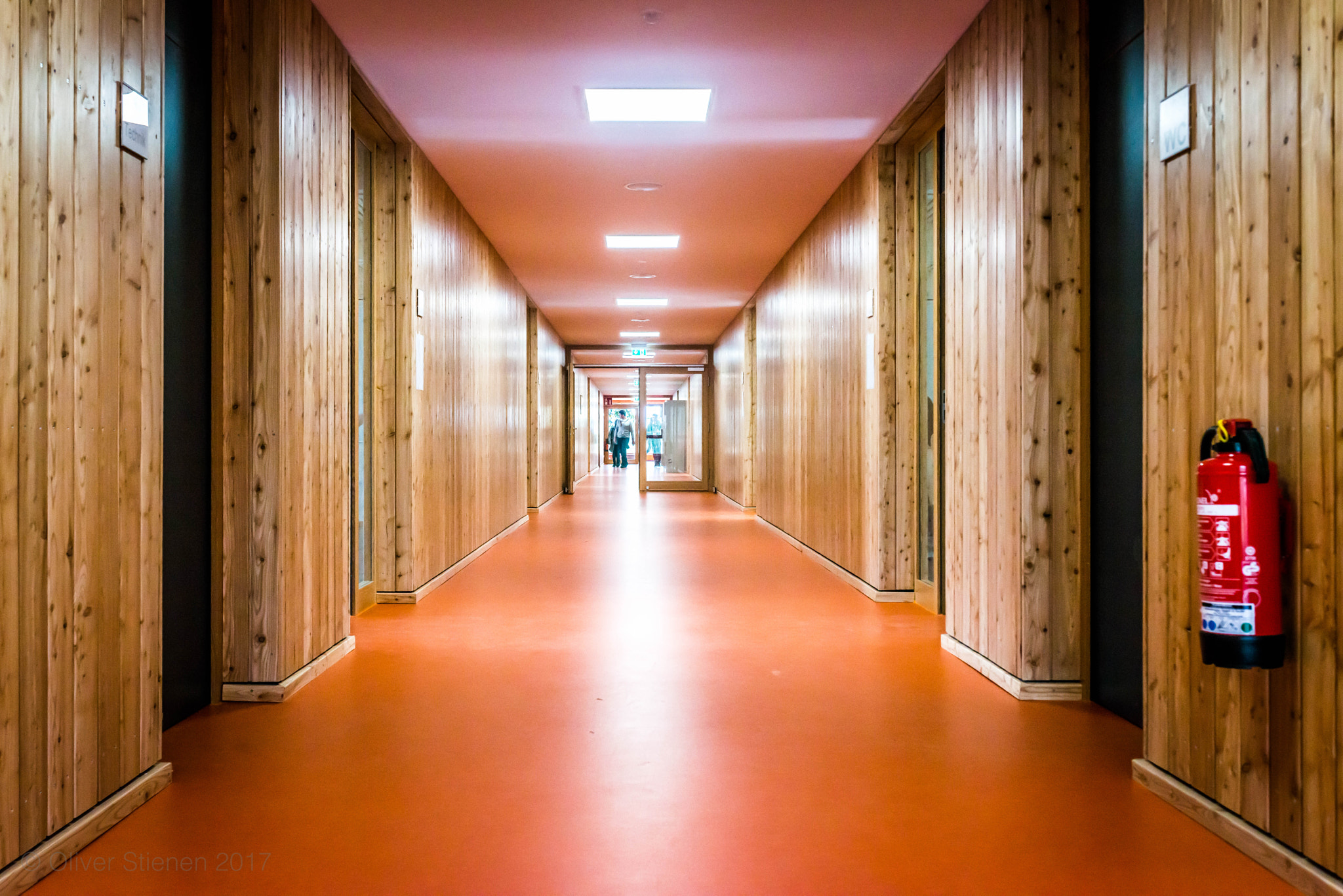 Nikon D800 + Sigma 35mm F1.4 DG HSM Art sample photo. School corridor photography