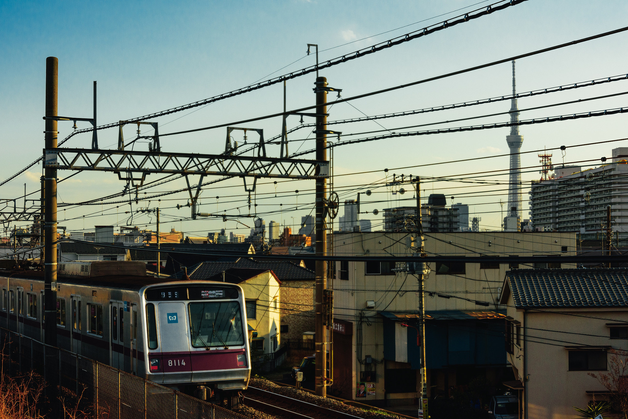 Nikon D810 sample photo. Train photography