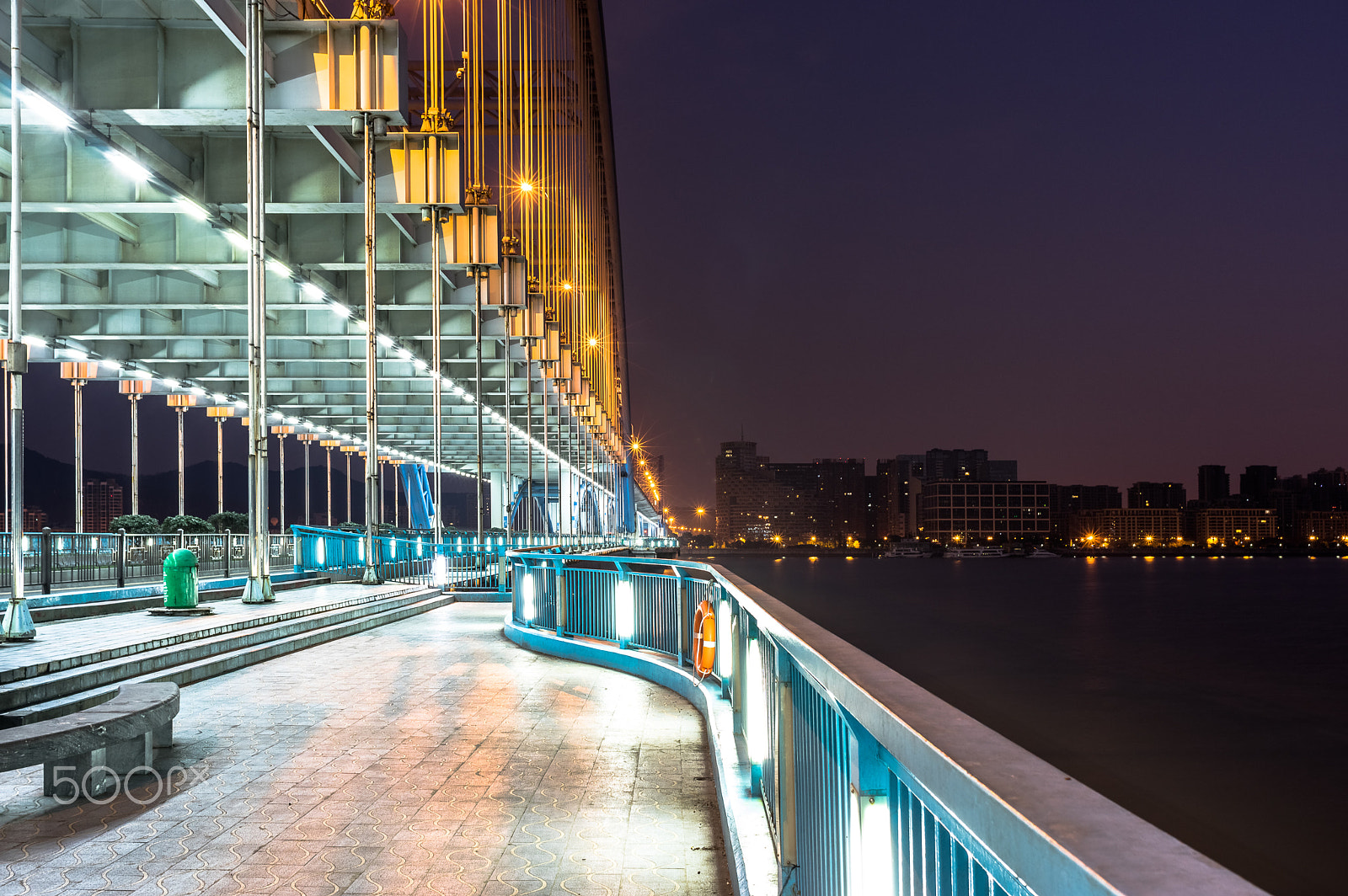 Pentax K-3 II + Pentax smc DA 21mm F3.2 AL Limited sample photo. Bridge over qiantang river photography