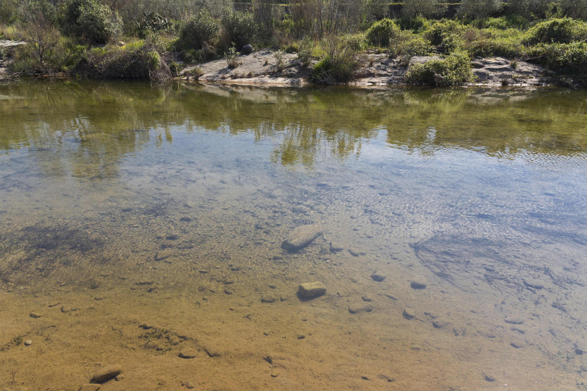 Sigma 24-70mm F2.8 EX DG Macro sample photo. Stones and water photography