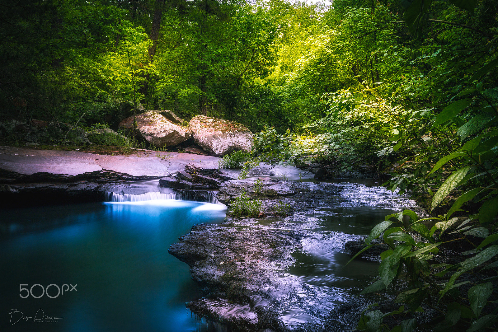 Canon EF-S 10-22mm F3.5-4.5 USM sample photo. Blue stream photography