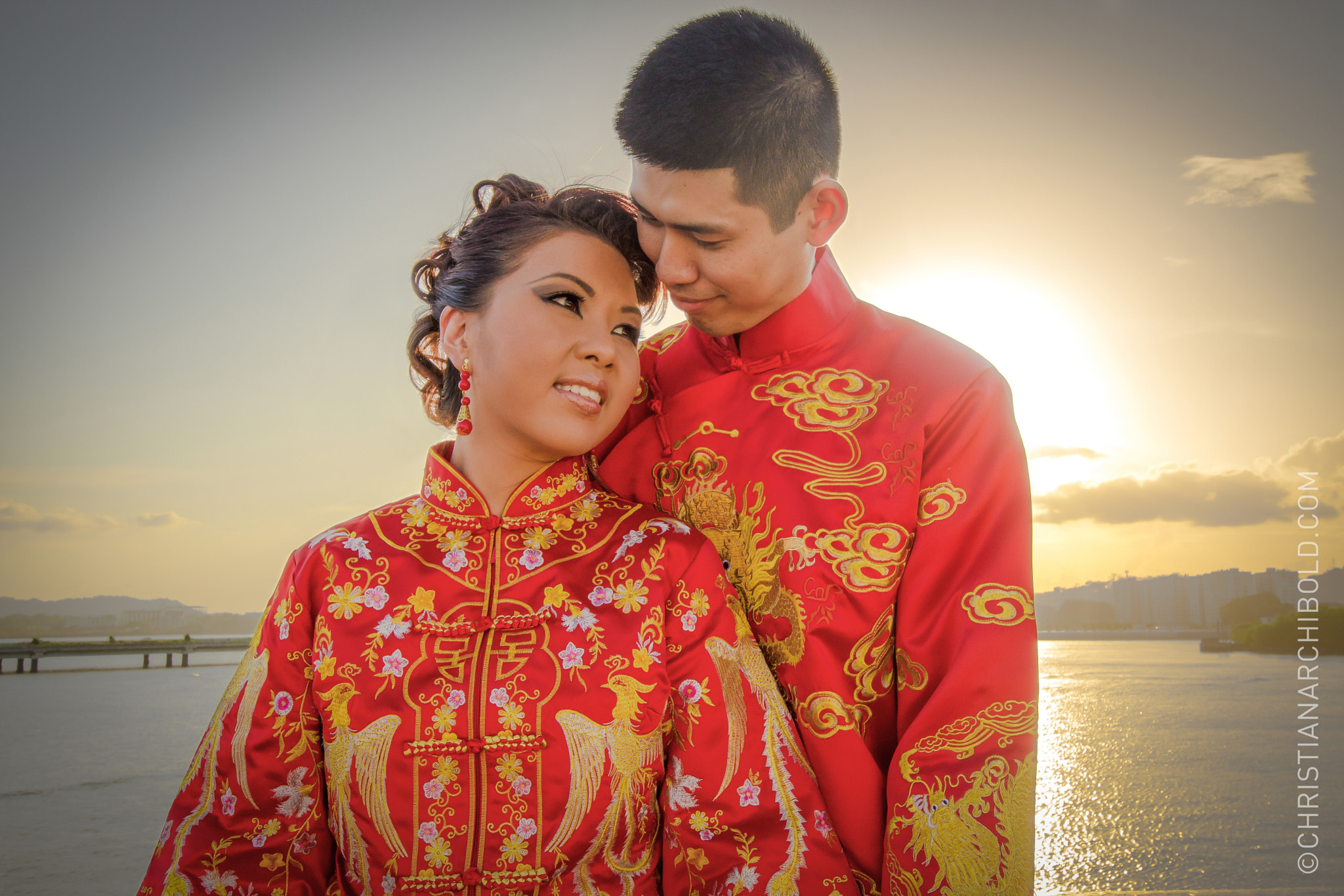Nikon D7200 sample photo. Chinese wedding couple photography