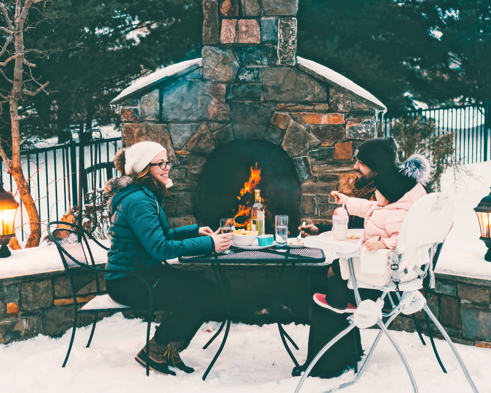 Sony E 35mm F1.8 OSS sample photo. Embracing the snow photography