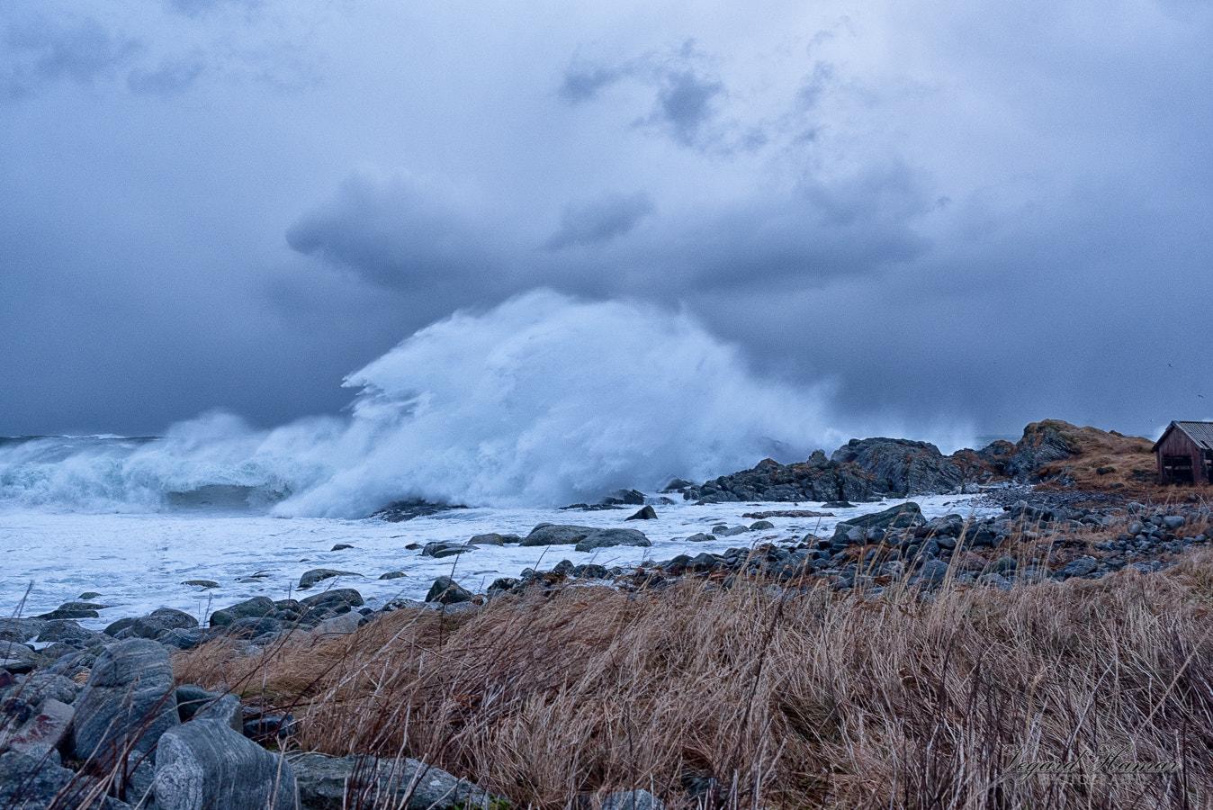 Sigma 24-70mm F2.8 EX DG HSM sample photo. Breaking waves ii photography